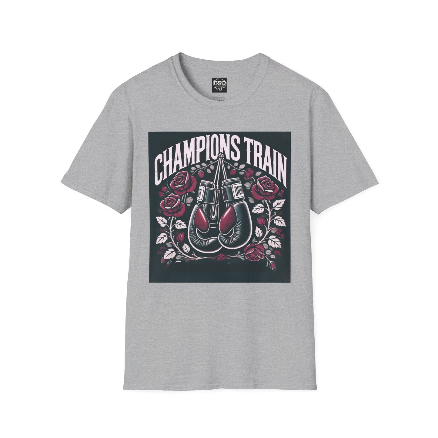 Champions Train Boxing Inpired Women's T-Shirt