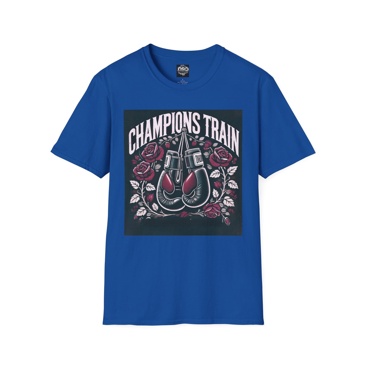 Champions Train Boxing Inpired Women's T-Shirt
