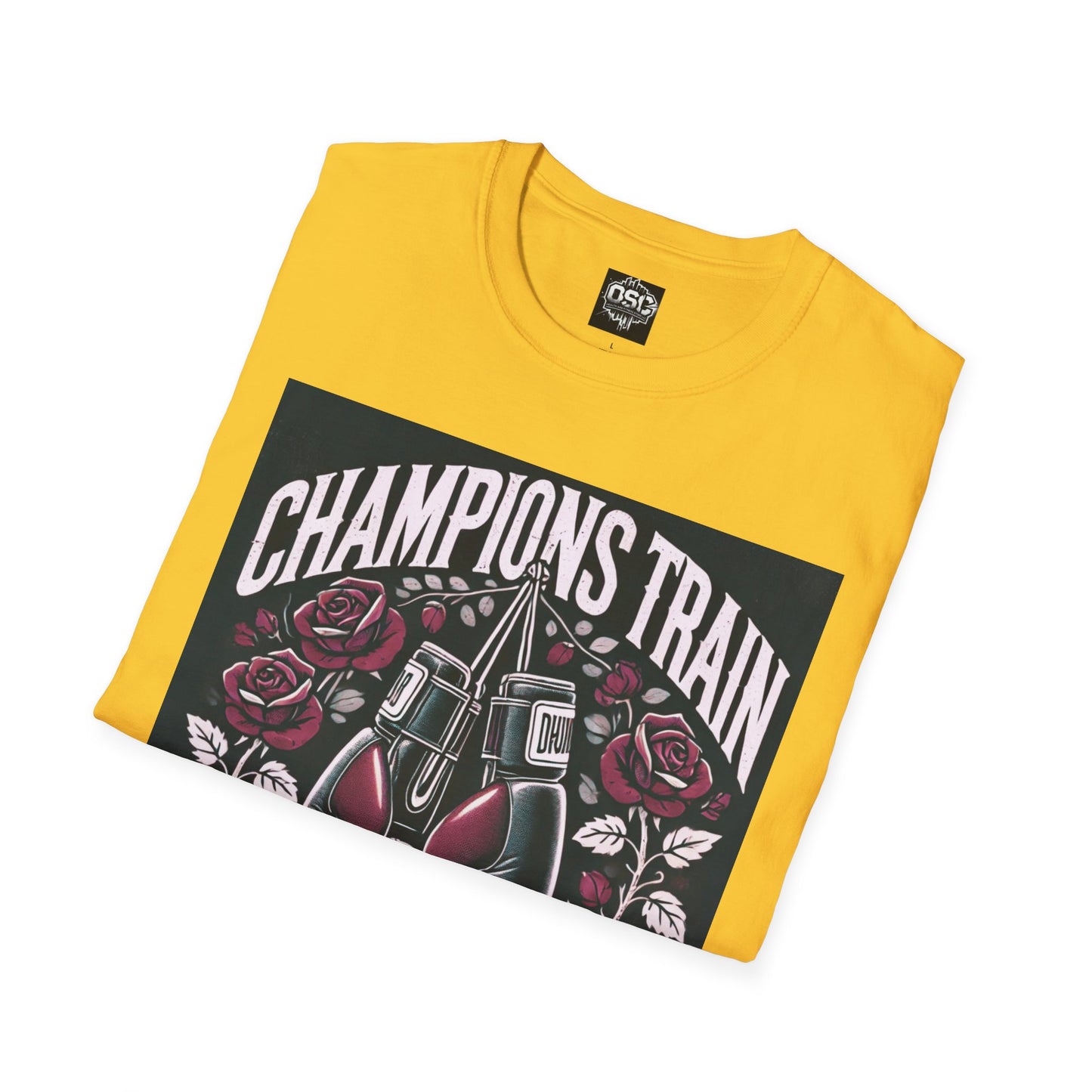 Champions Train Boxing Inpired Women's T-Shirt