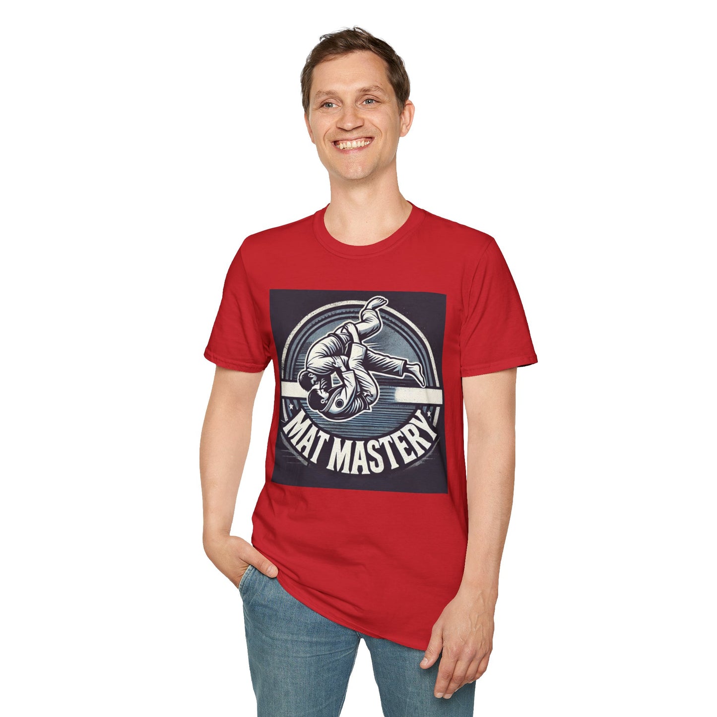 Mat Mastery Men's Jiu Jitsu Inspired T-Shirt