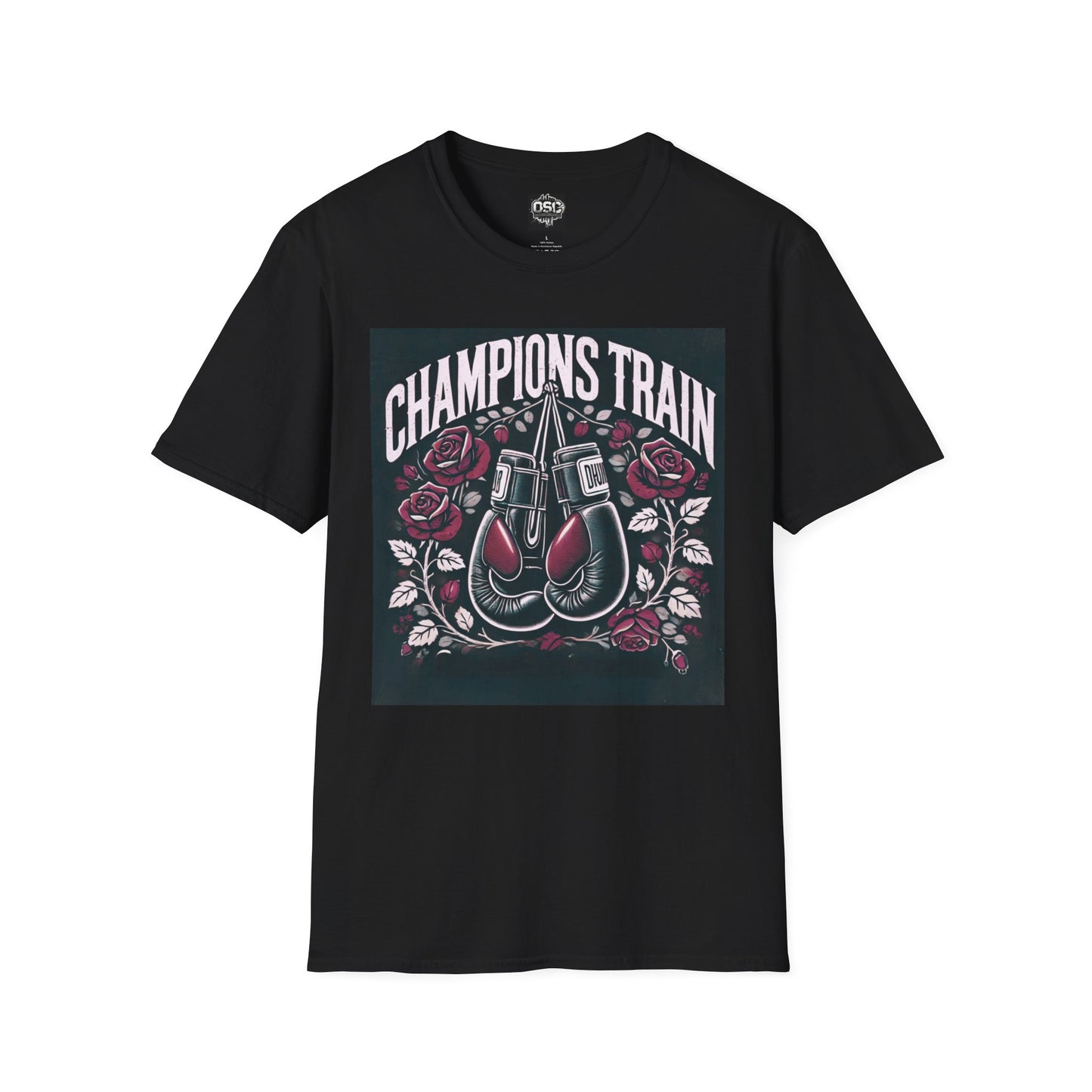 Champions Train Boxing Inpired Women's T-Shirt