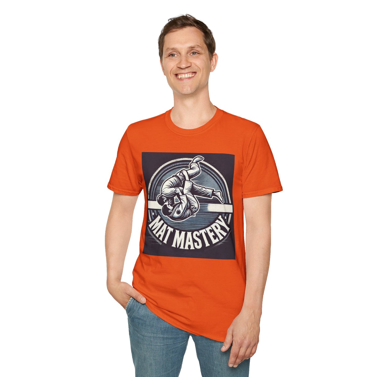 Mat Mastery Men's Jiu Jitsu Inspired T-Shirt