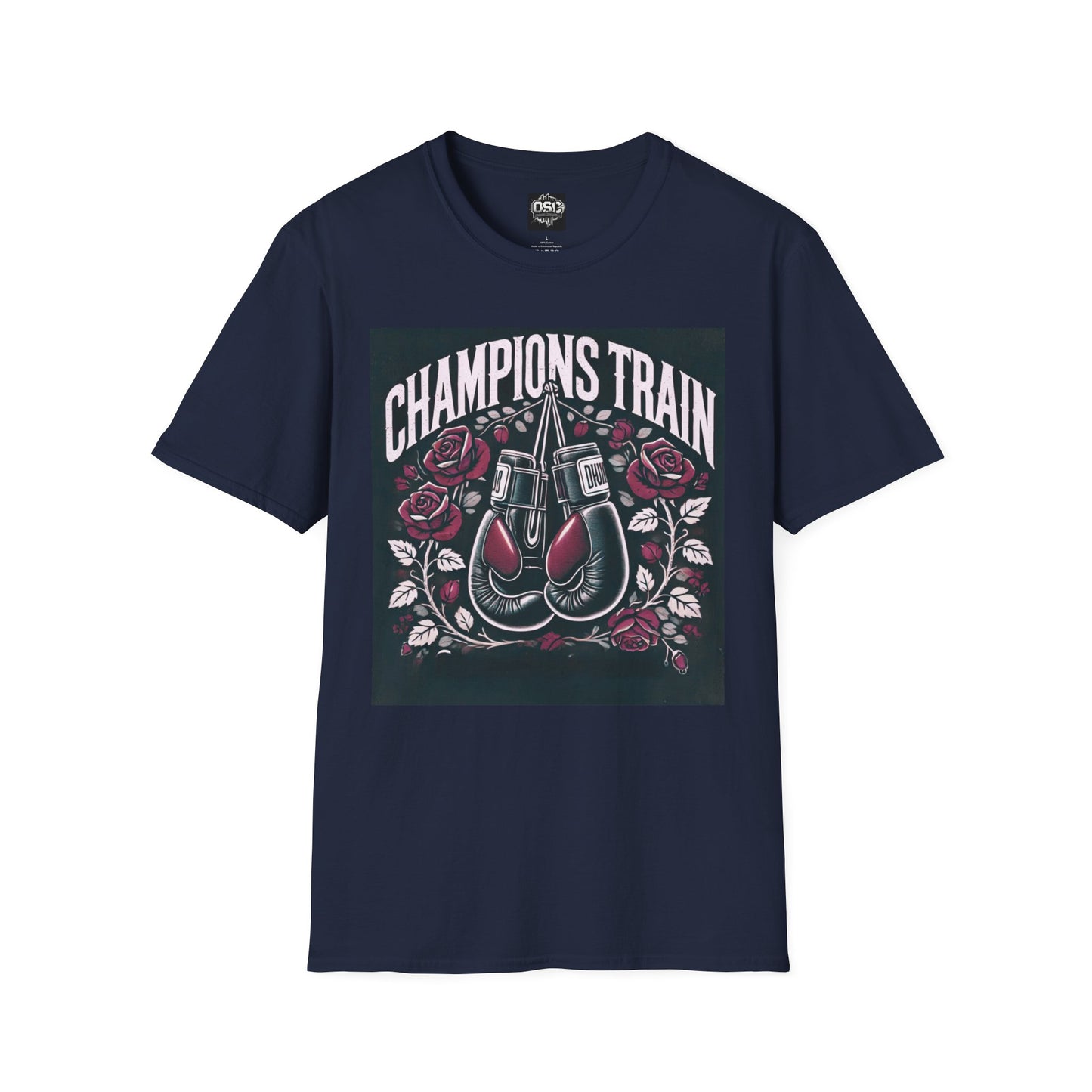 Champions Train Boxing Inpired Women's T-Shirt