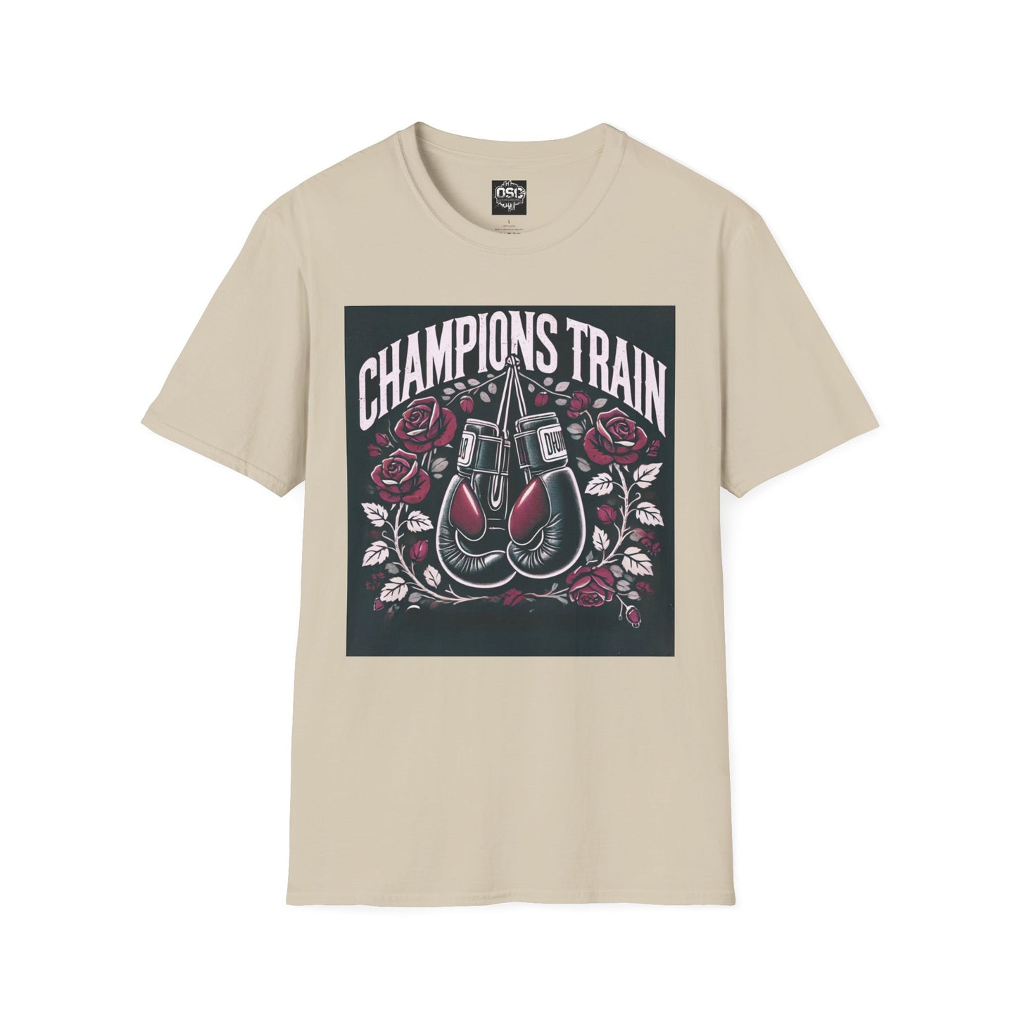 Champions Train Boxing Inpired Women's T-Shirt