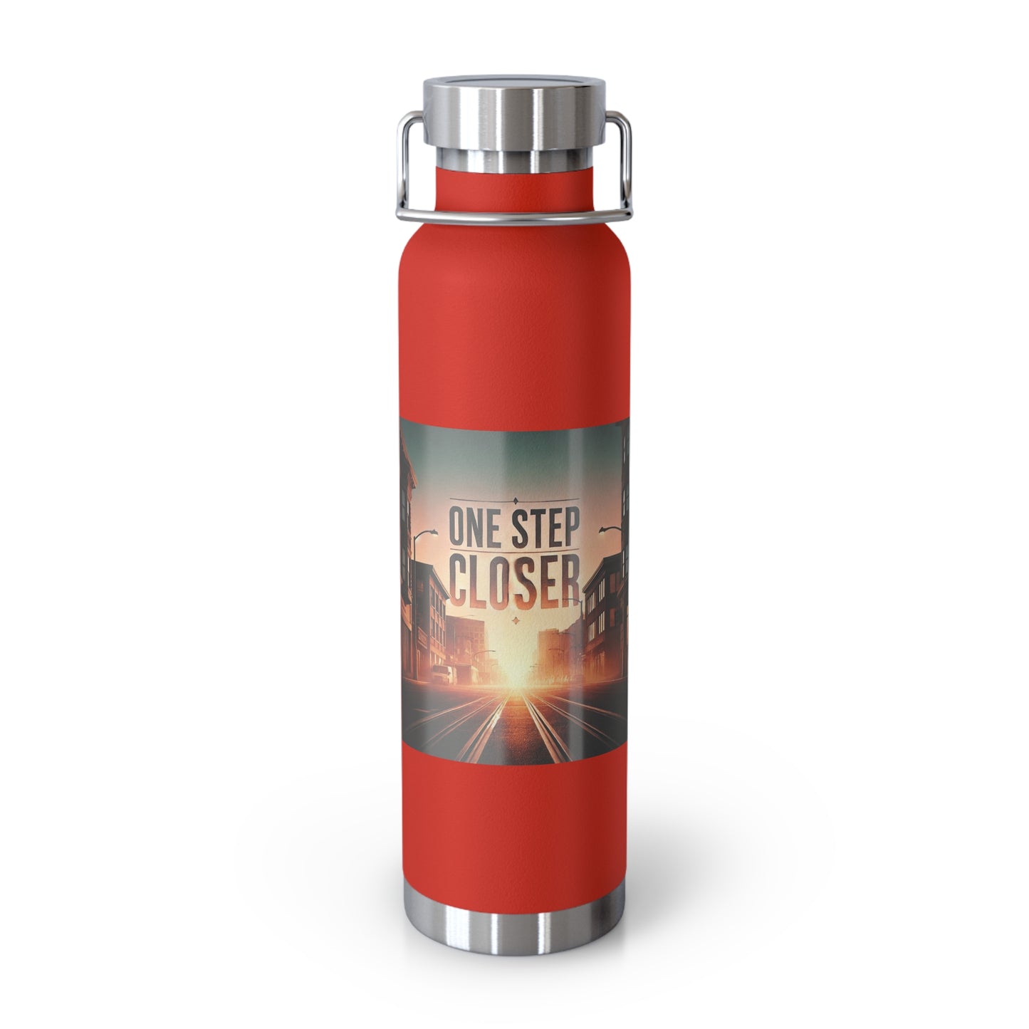 One Step Closer Copper Vacuum Insulated Bottle, 22oz
