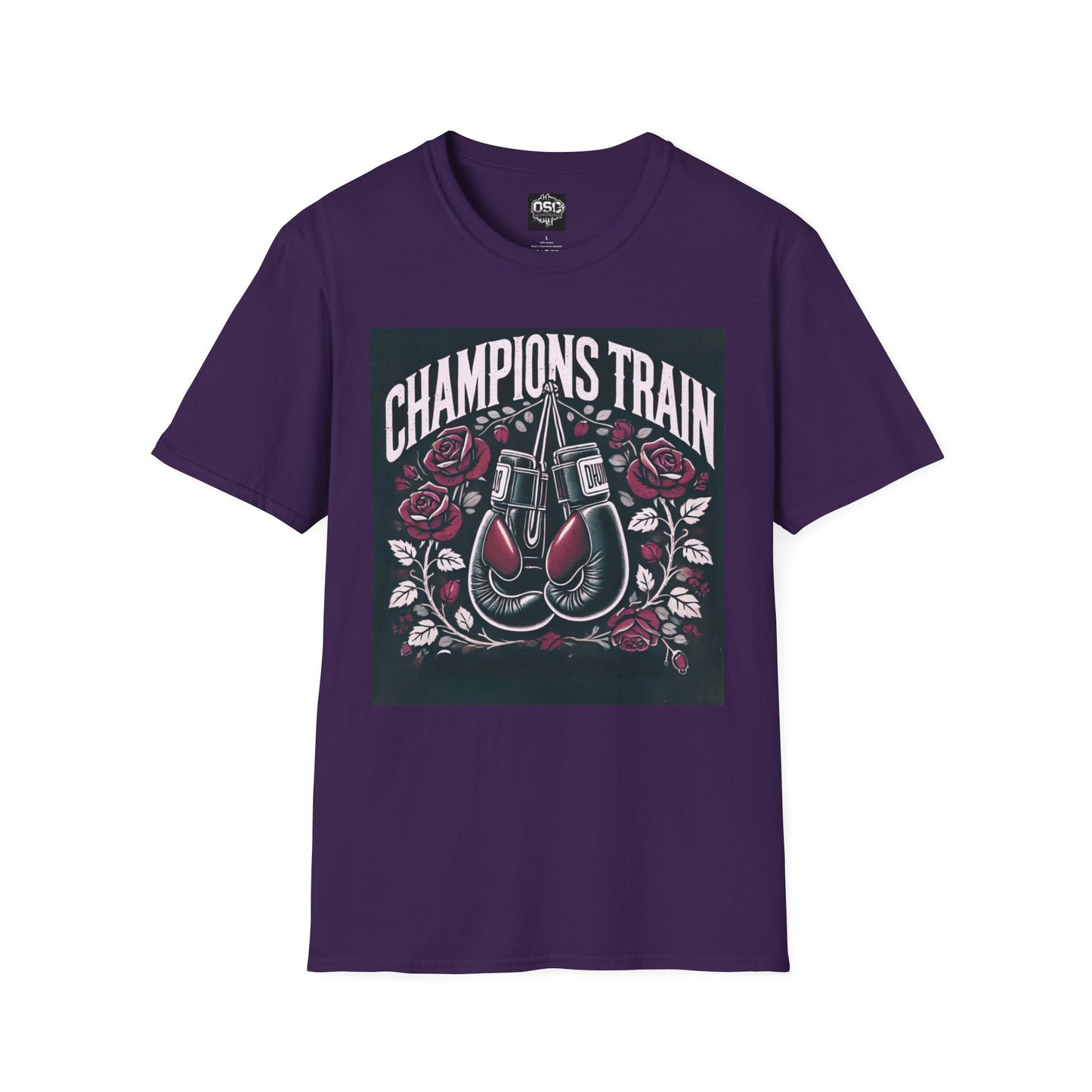 Champions Train Boxing Inpired Women's T-Shirt