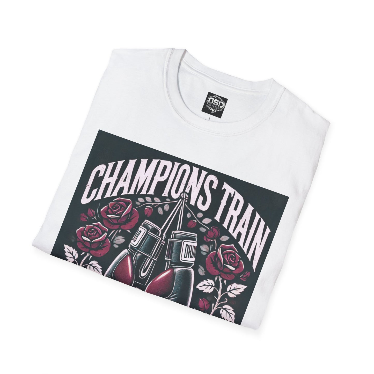 Champions Train Boxing Inpired Women's T-Shirt