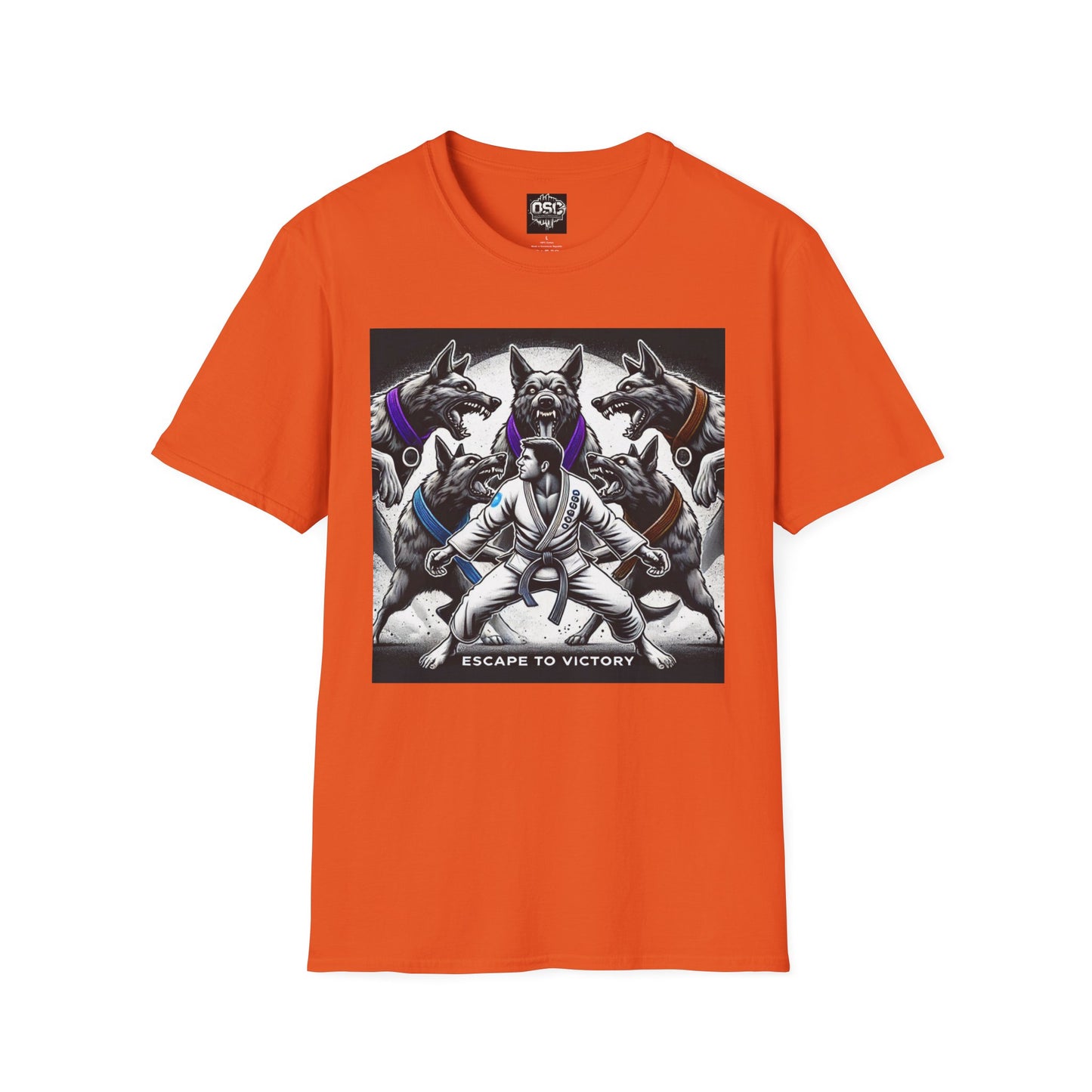 Escape To Victory Jiu Jitsu Inspired Men's T-Shirt