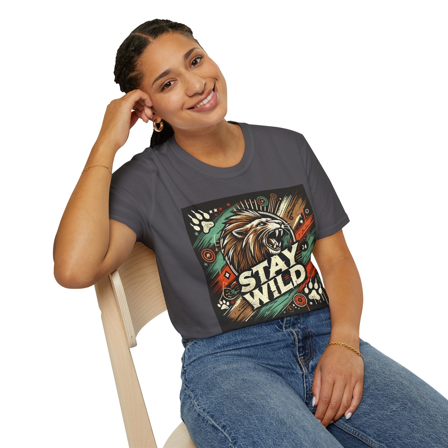 Stay Wild Women's Casual T-Shirt