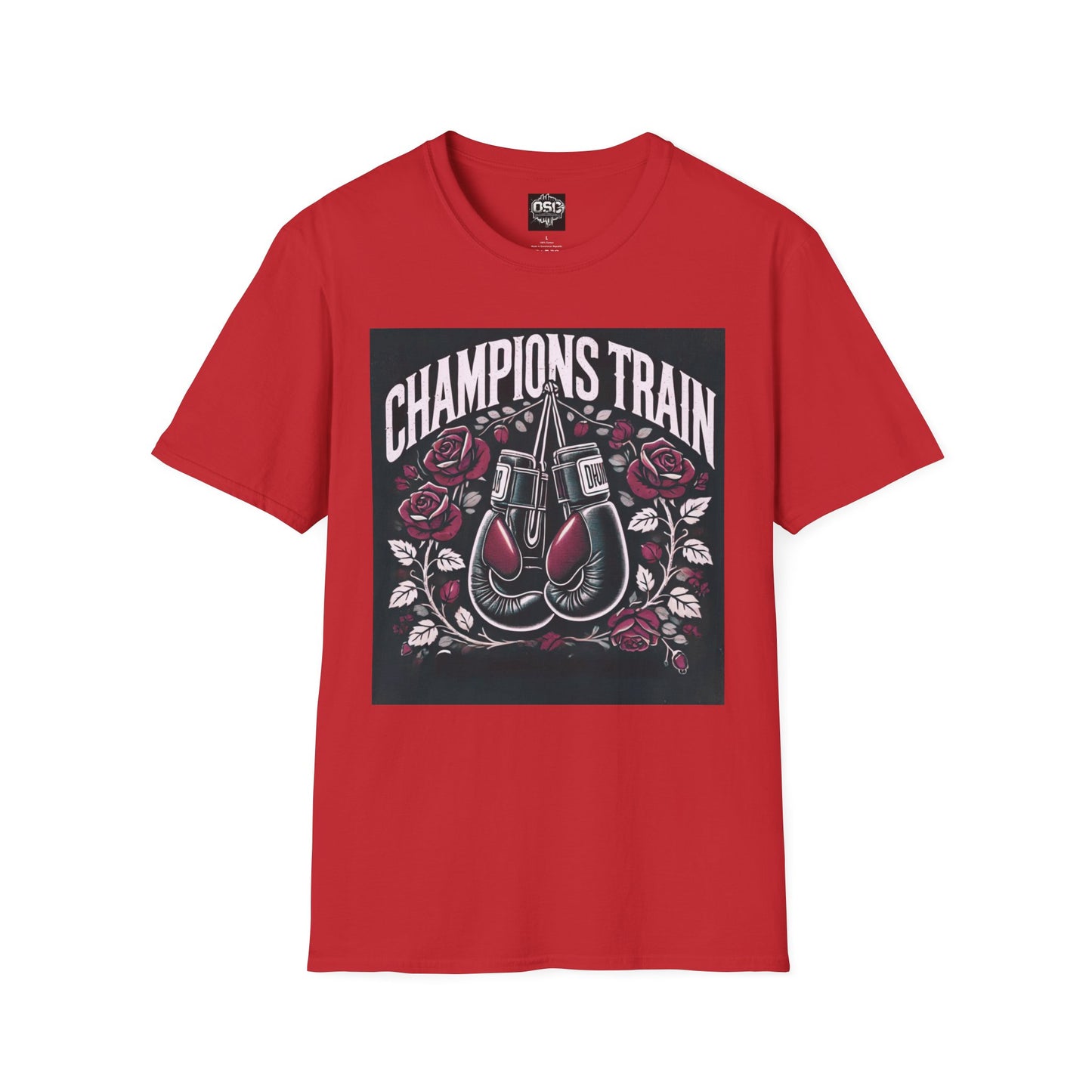 Champions Train Boxing Inpired Women's T-Shirt