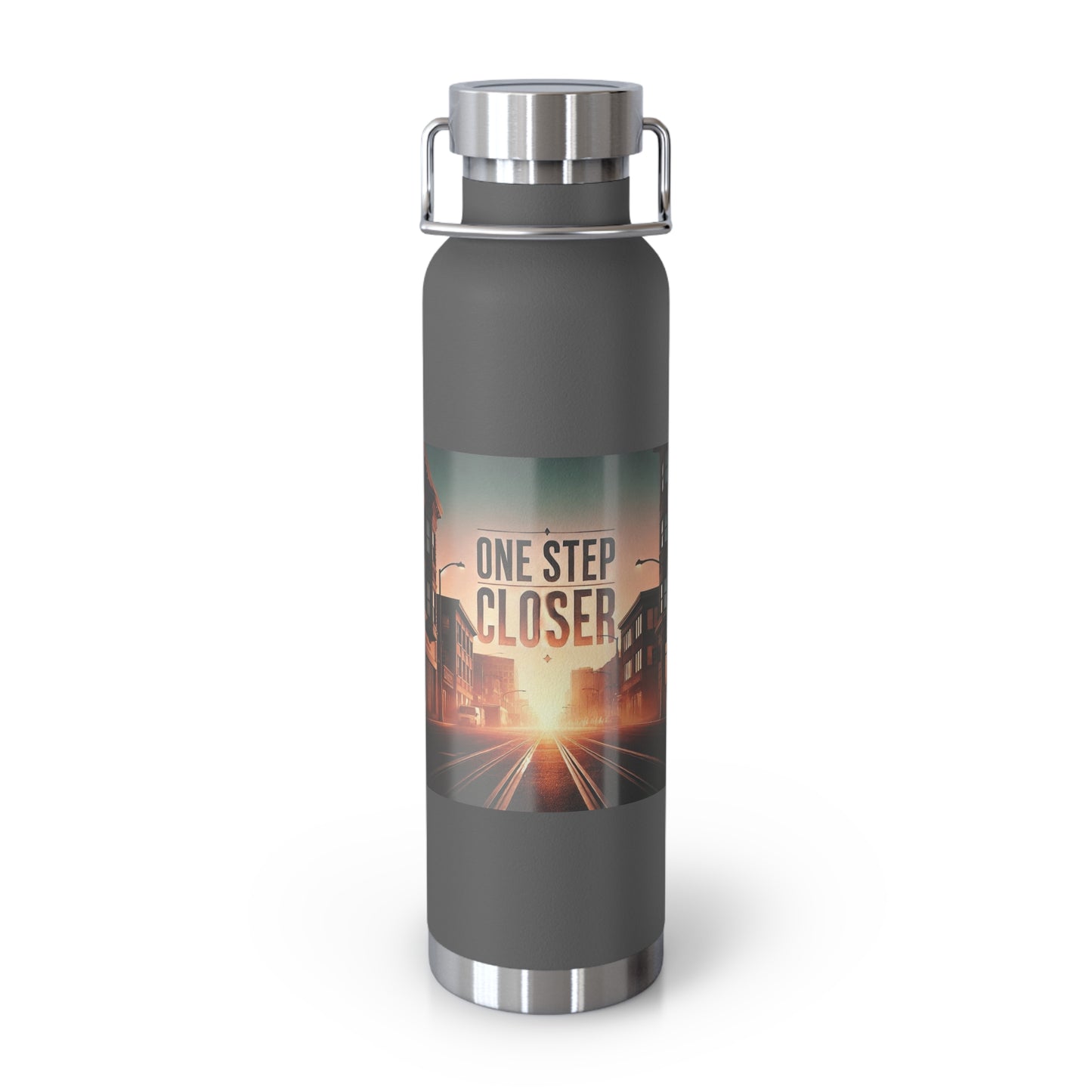 One Step Closer Copper Vacuum Insulated Bottle, 22oz