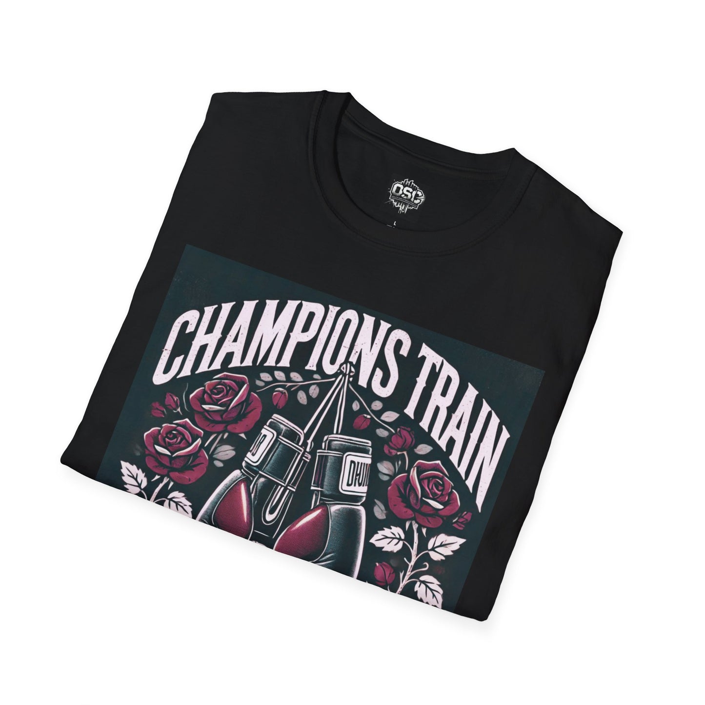 Champions Train Boxing Inpired Women's T-Shirt
