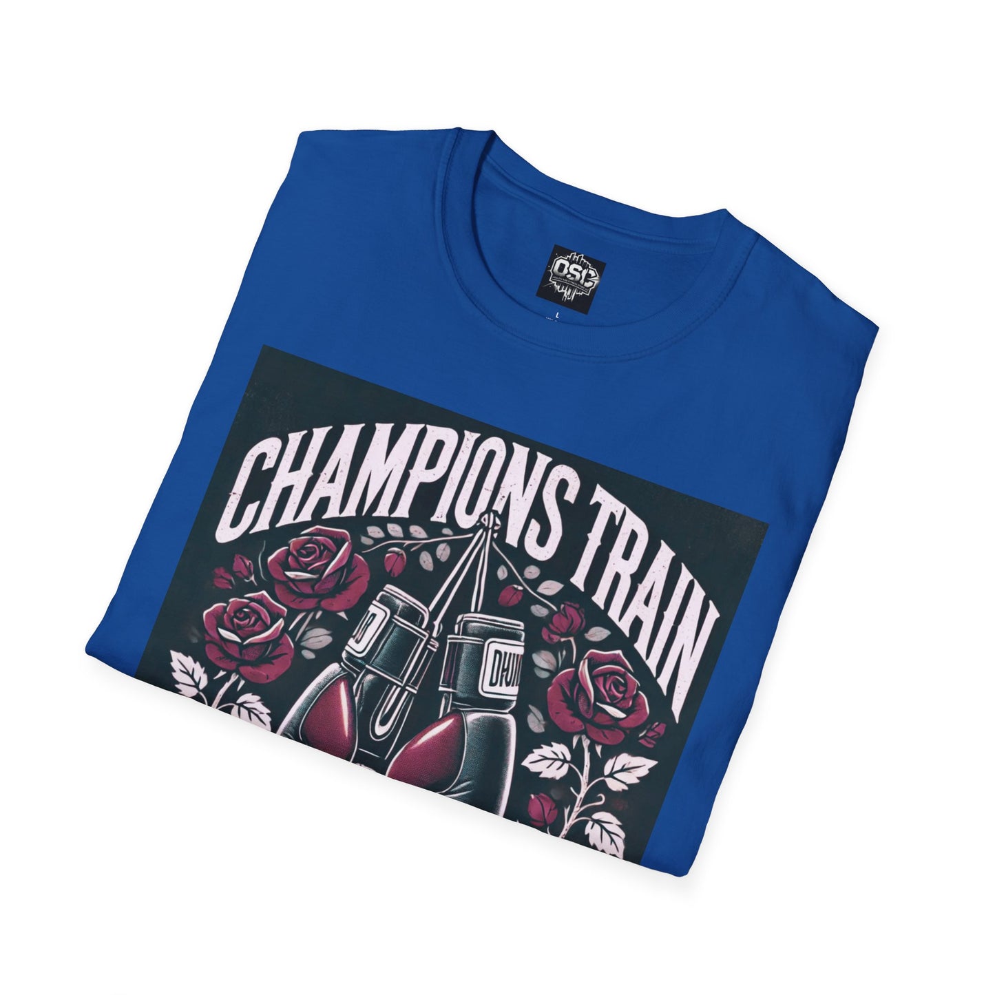 Champions Train Boxing Inpired Women's T-Shirt