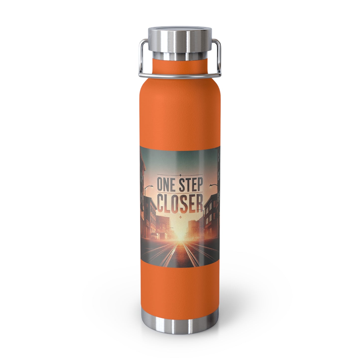 One Step Closer Copper Vacuum Insulated Bottle, 22oz