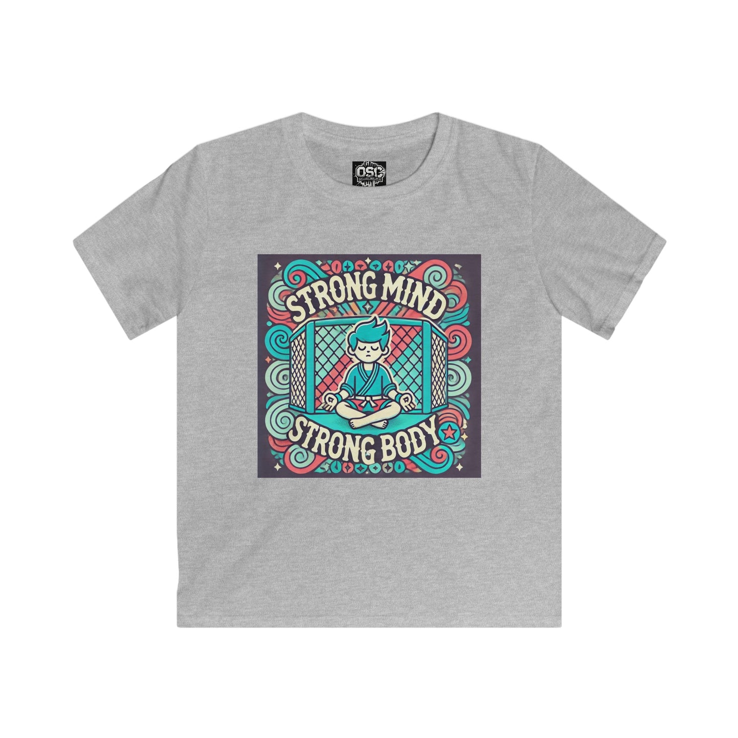 Strong Mind Strong Body Kids Casual T-Shirt