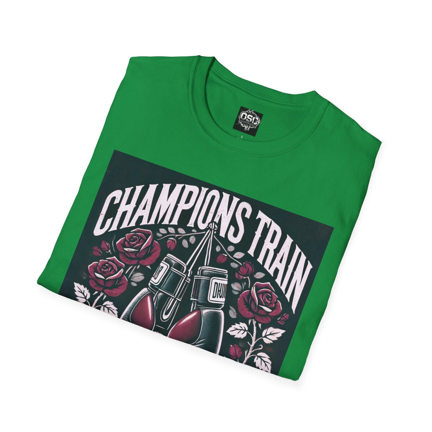 Champions Train Boxing Inpired Women's T-Shirt