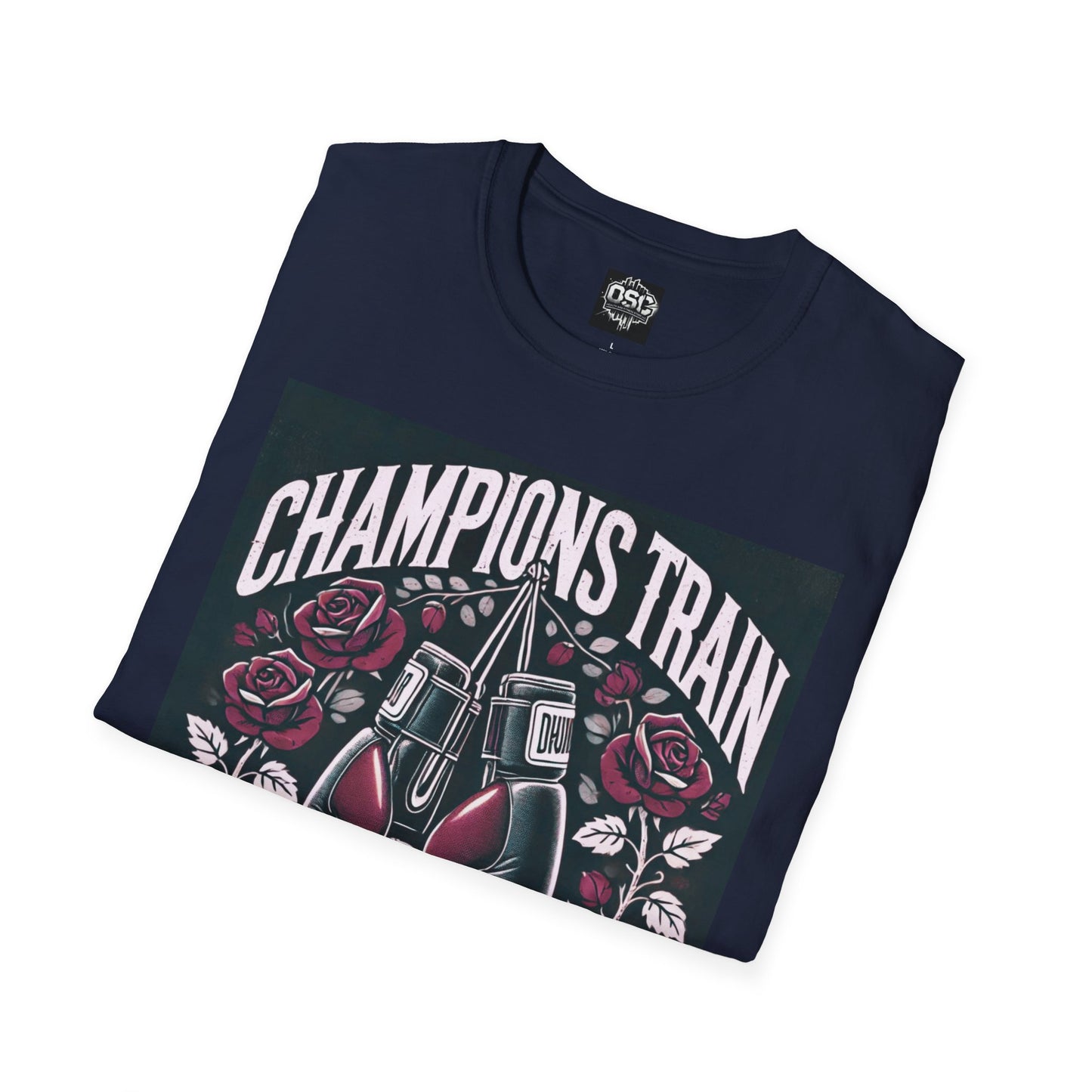 Champions Train Boxing Inpired Women's T-Shirt