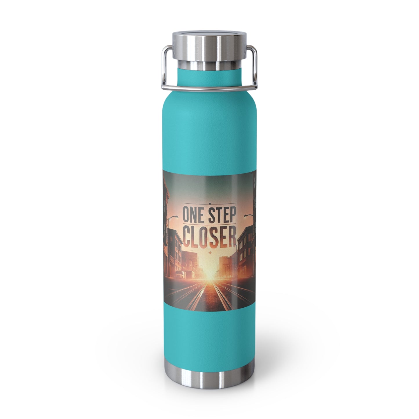 One Step Closer Copper Vacuum Insulated Bottle, 22oz
