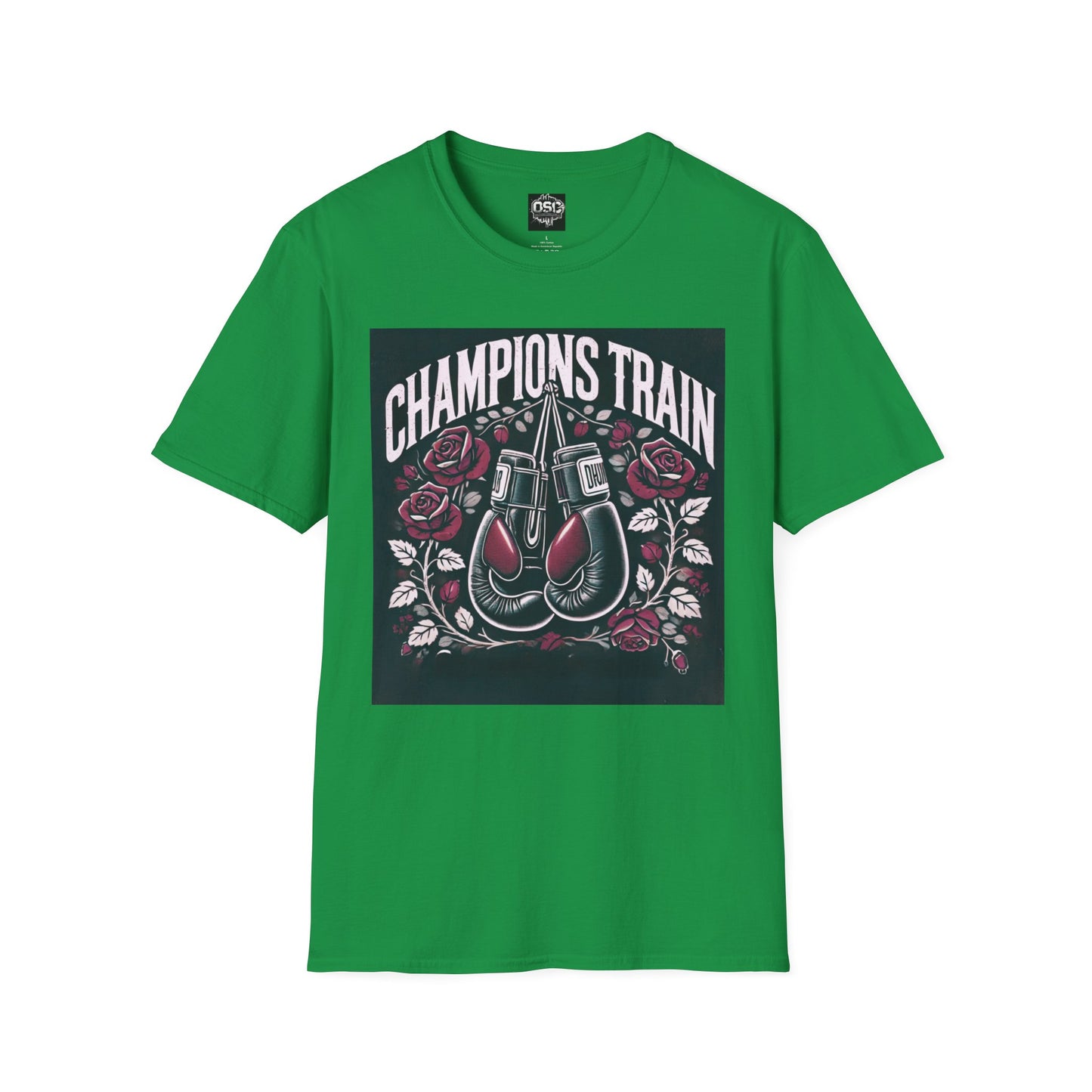 Champions Train Boxing Inpired Women's T-Shirt