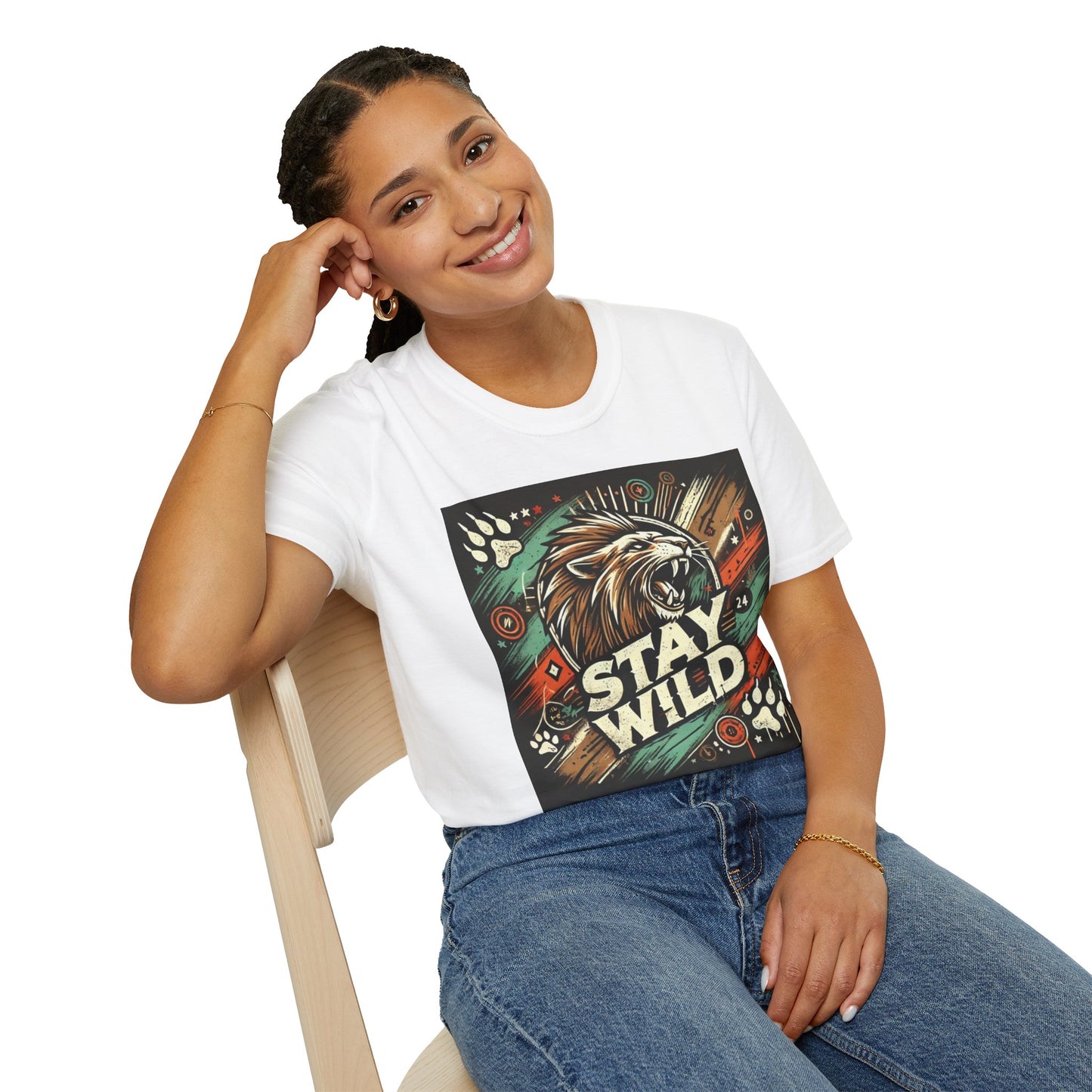 Stay Wild Women's Casual T-Shirt