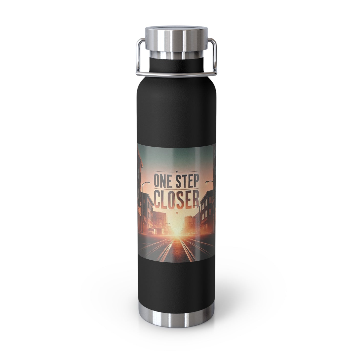 One Step Closer Copper Vacuum Insulated Bottle, 22oz
