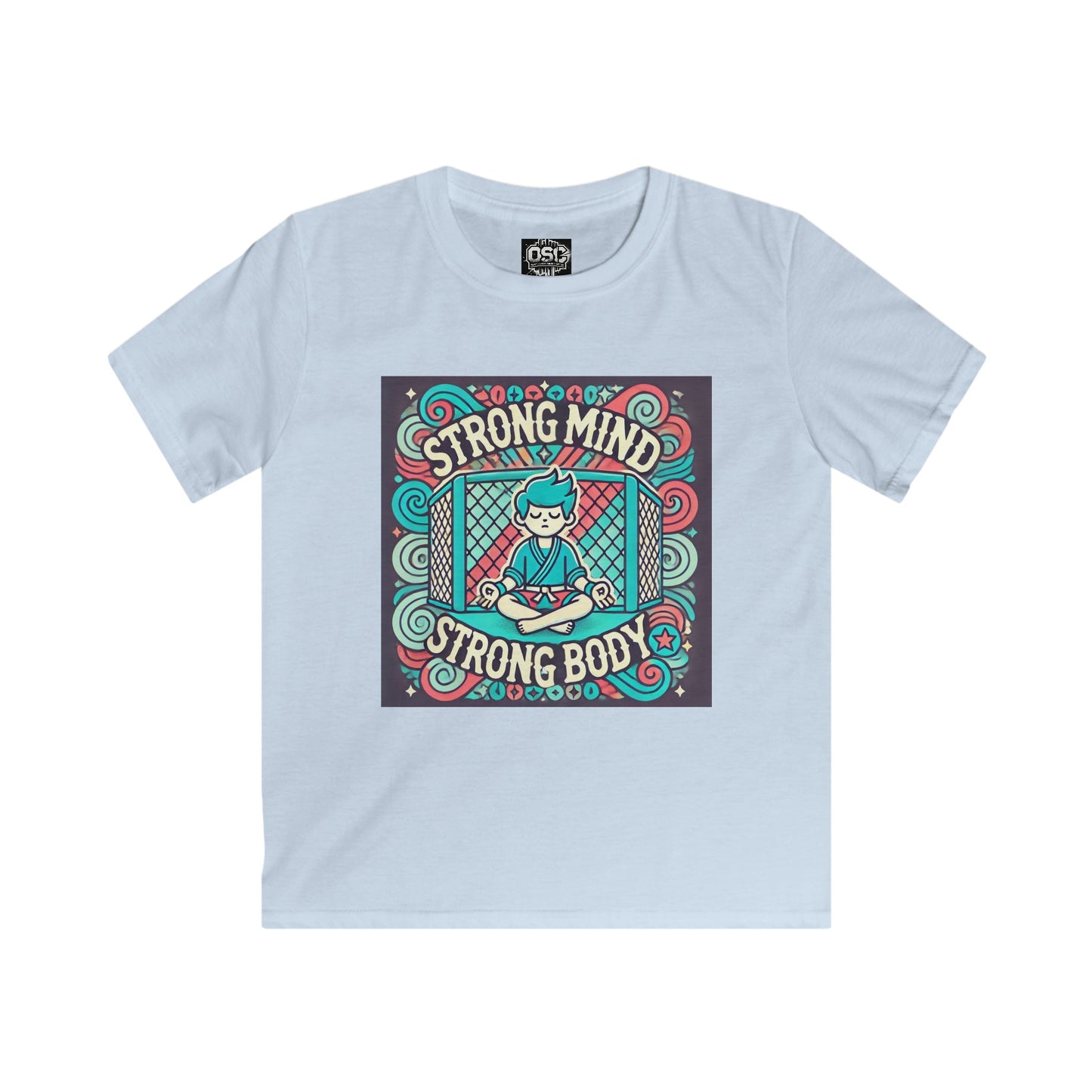Strong Mind Strong Body Kids Casual T-Shirt