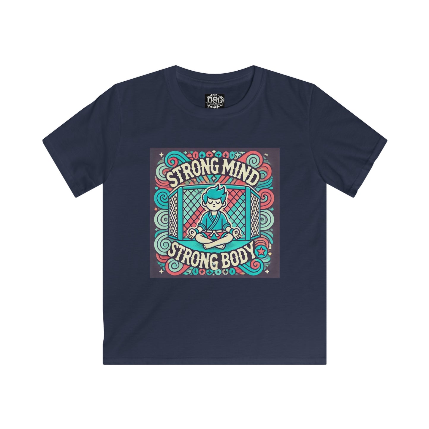 Strong Mind Strong Body Kids Casual T-Shirt