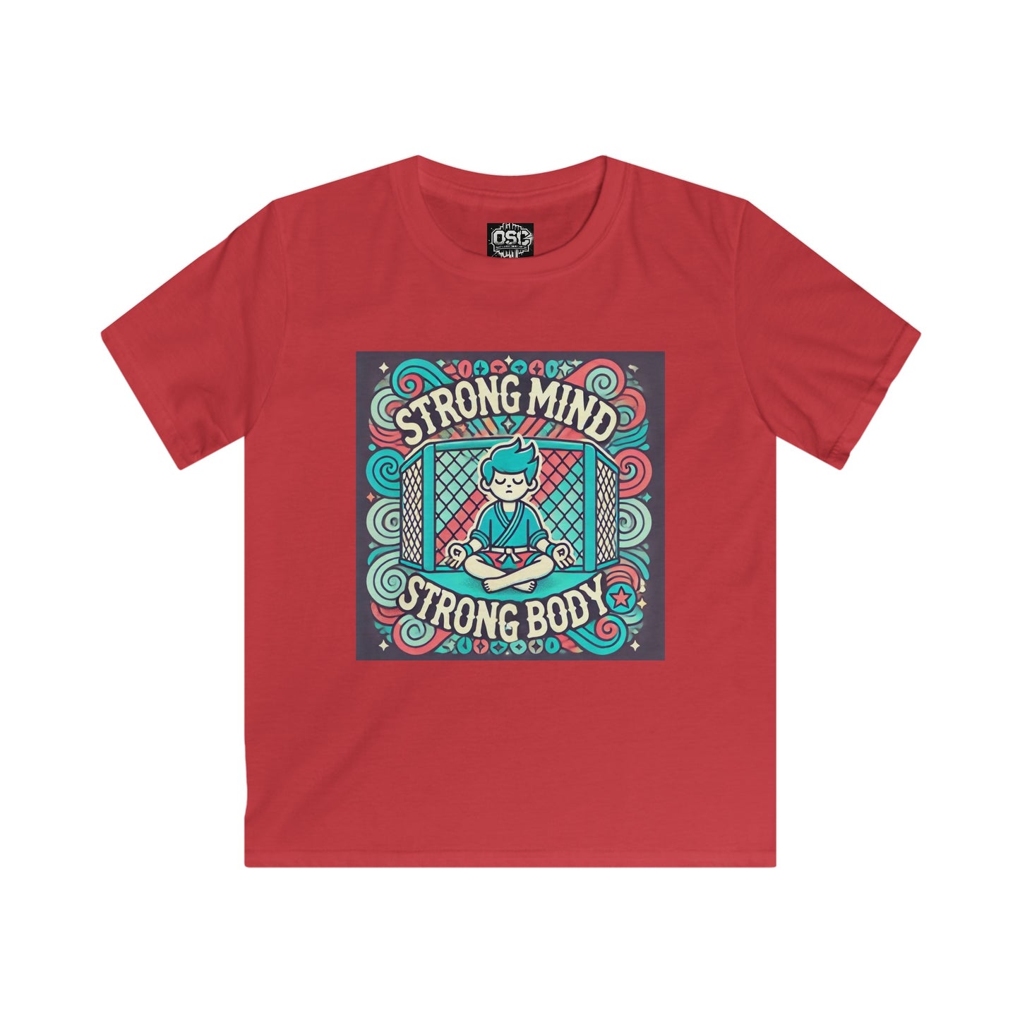 Strong Mind Strong Body Kids Casual T-Shirt