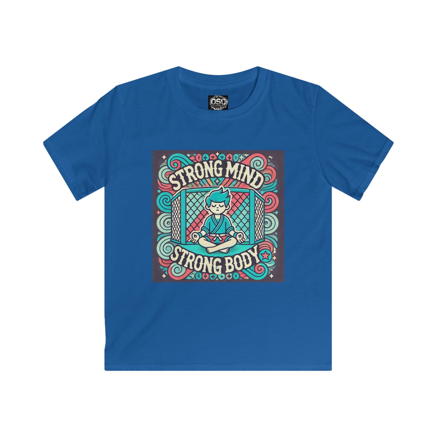 Strong Mind Strong Body Kids Casual T-Shirt