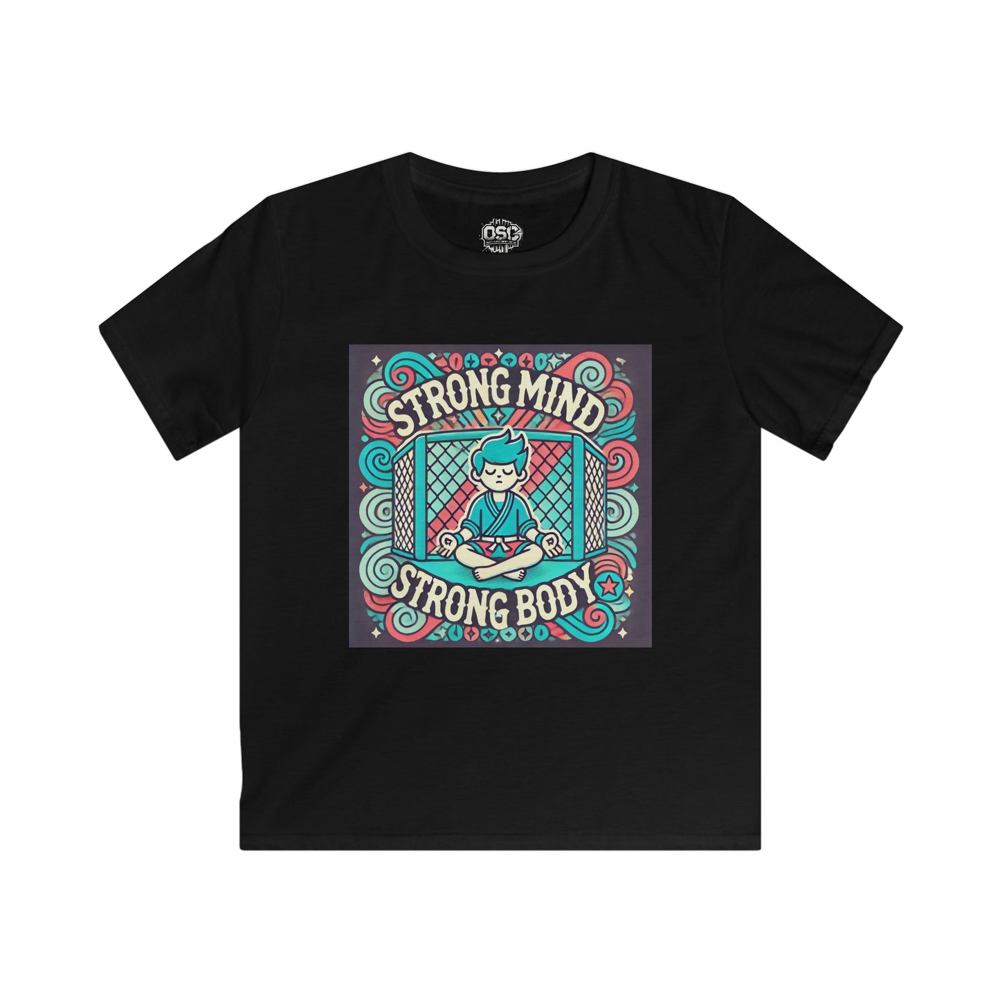 Strong Mind Strong Body Kids Casual T-Shirt