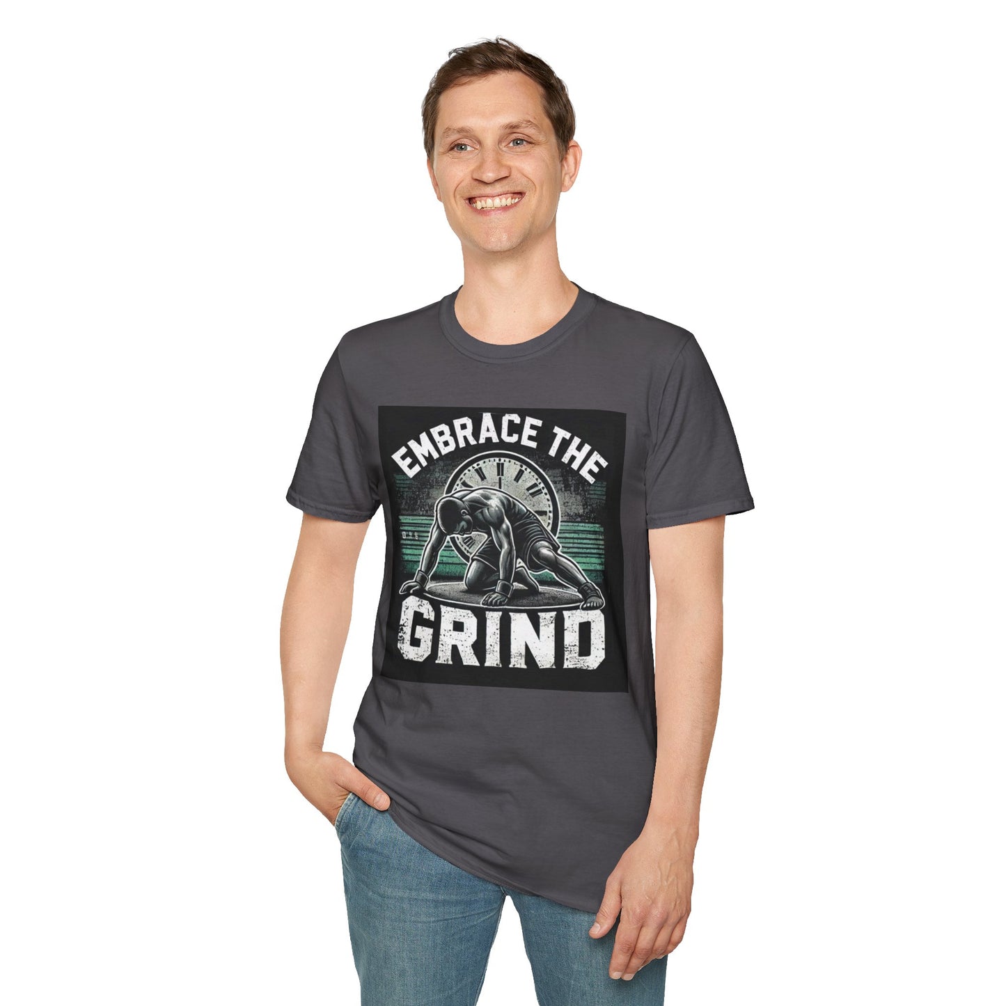 Embrace The Grind MMA Inspired Men's T-Shirt