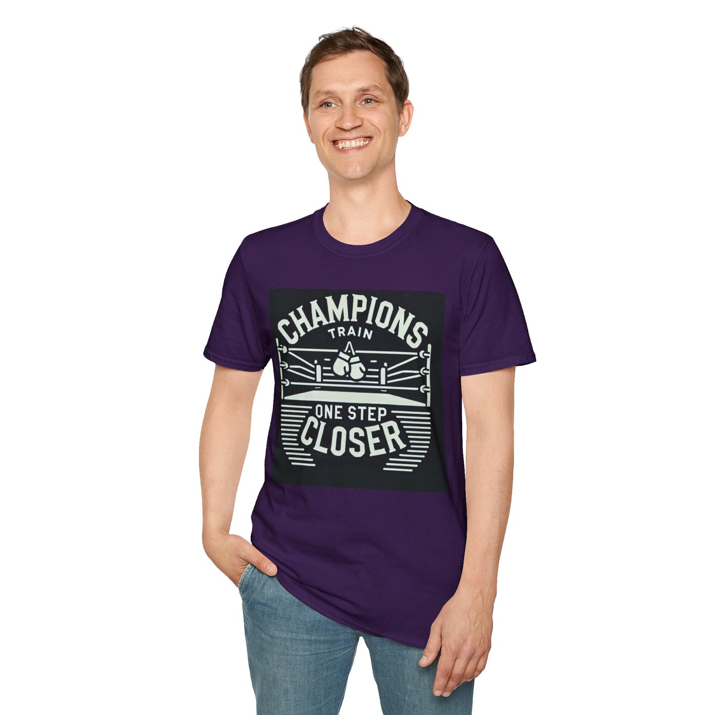 Champion's Train Boxing Inspired Men's T-Shirt