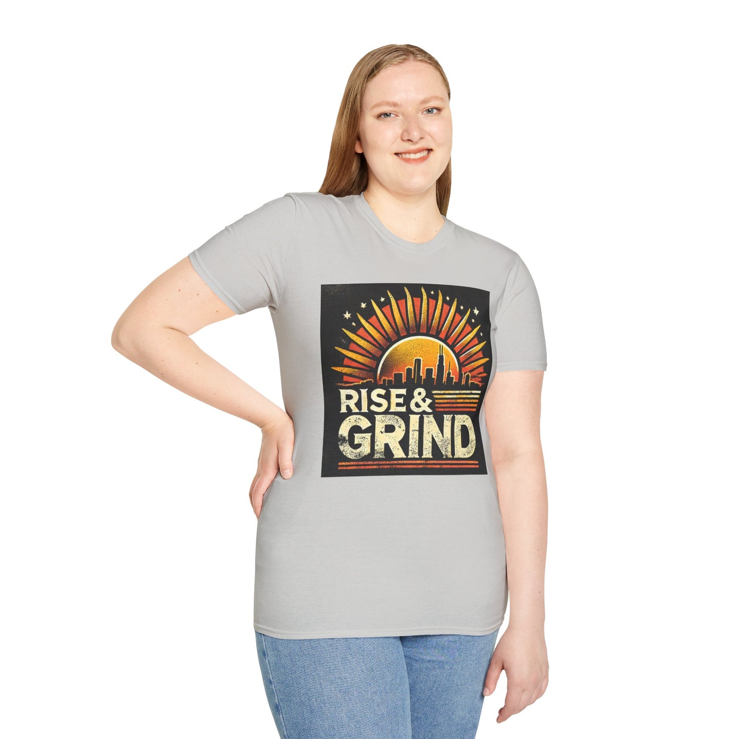 Rise and Grind Women's Casual T-Shirt