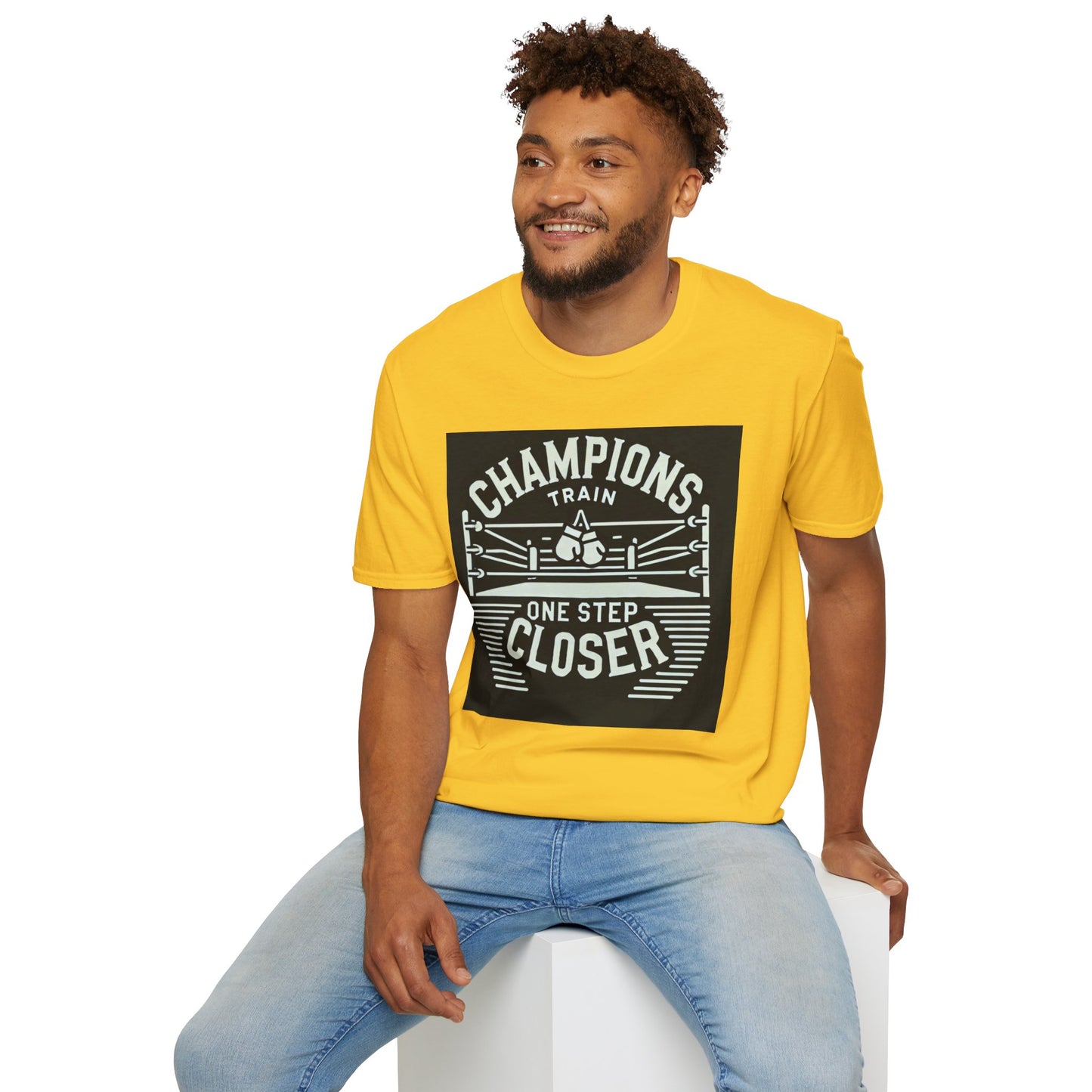 Champion's Train Boxing Inspired Men's T-Shirt