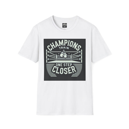 Champion's Train Boxing Inspired Men's T-Shirt