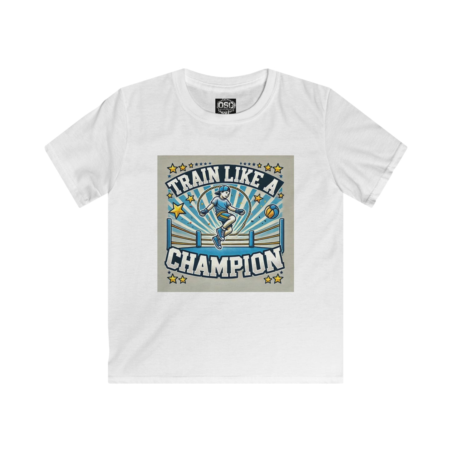 Train Like A Champion Kids Casual T-Shirt