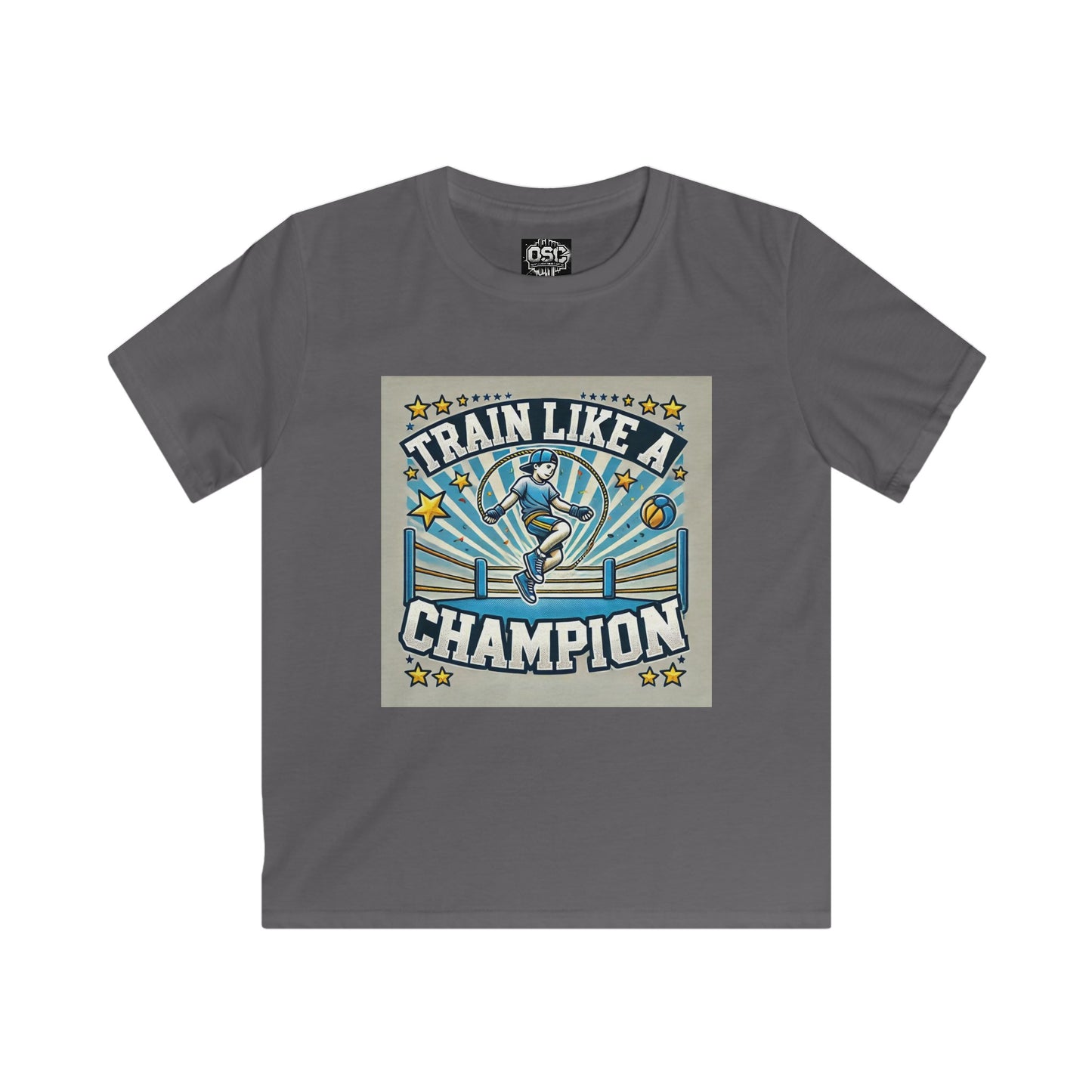 Train Like A Champion Kids Casual T-Shirt