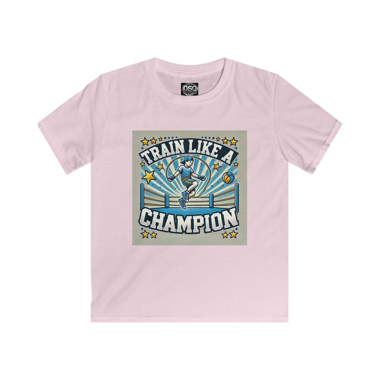 Train Like A Champion Kids Casual T-Shirt