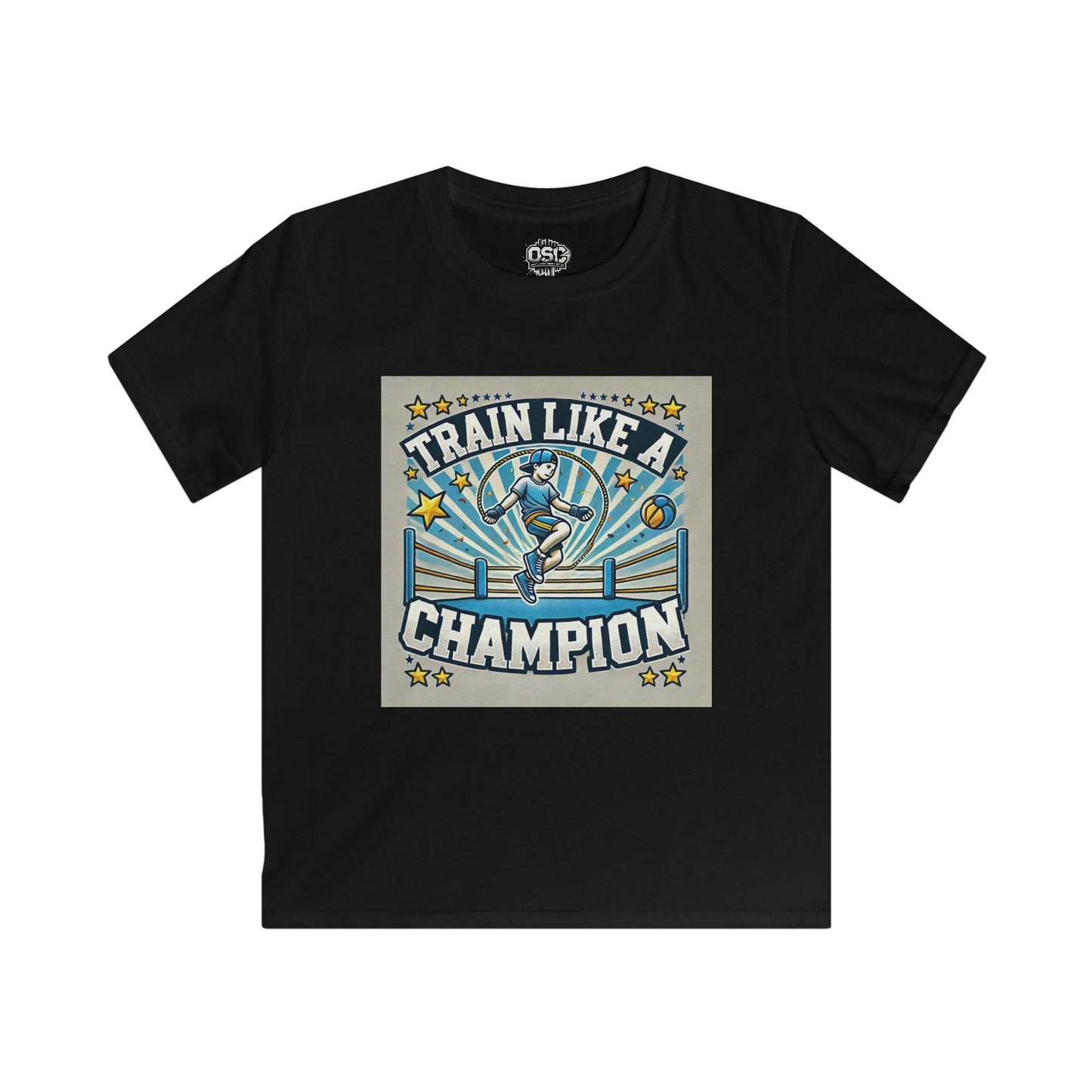 Train Like A Champion Kids Casual T-Shirt