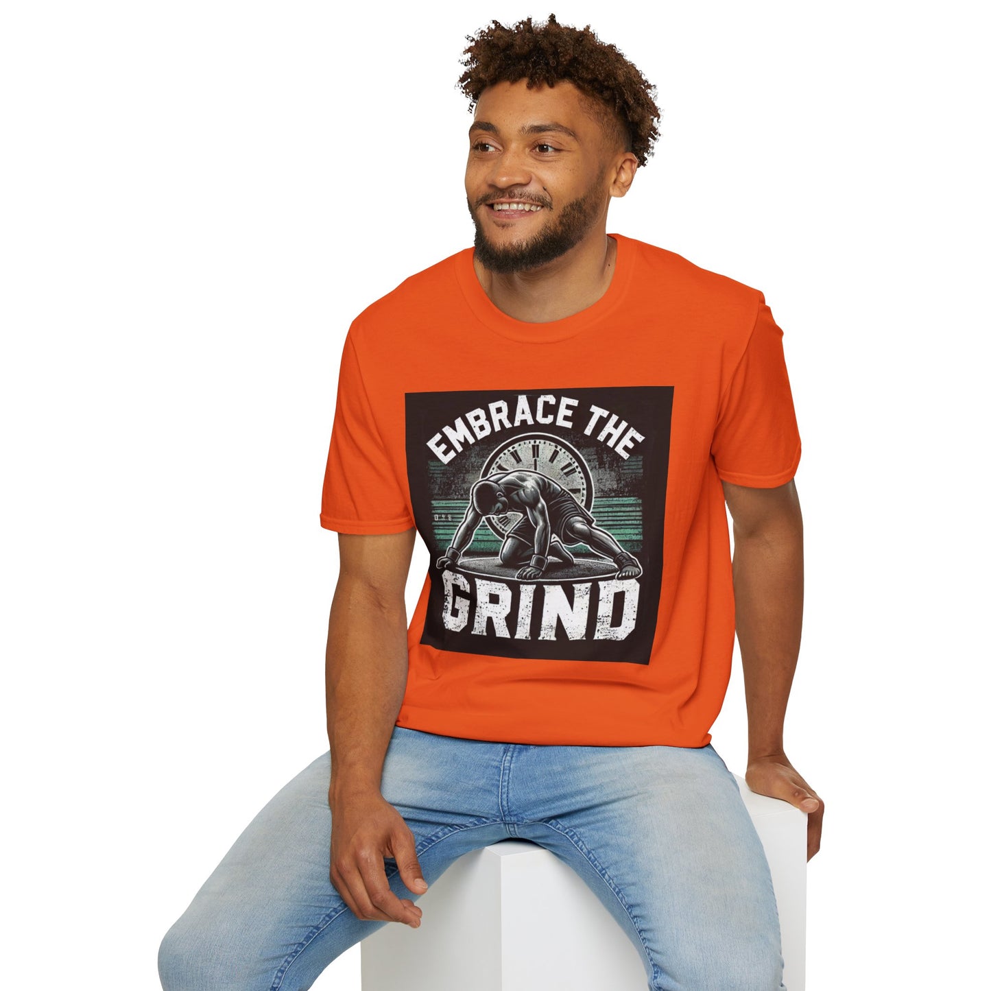 Embrace The Grind MMA Inspired Men's T-Shirt