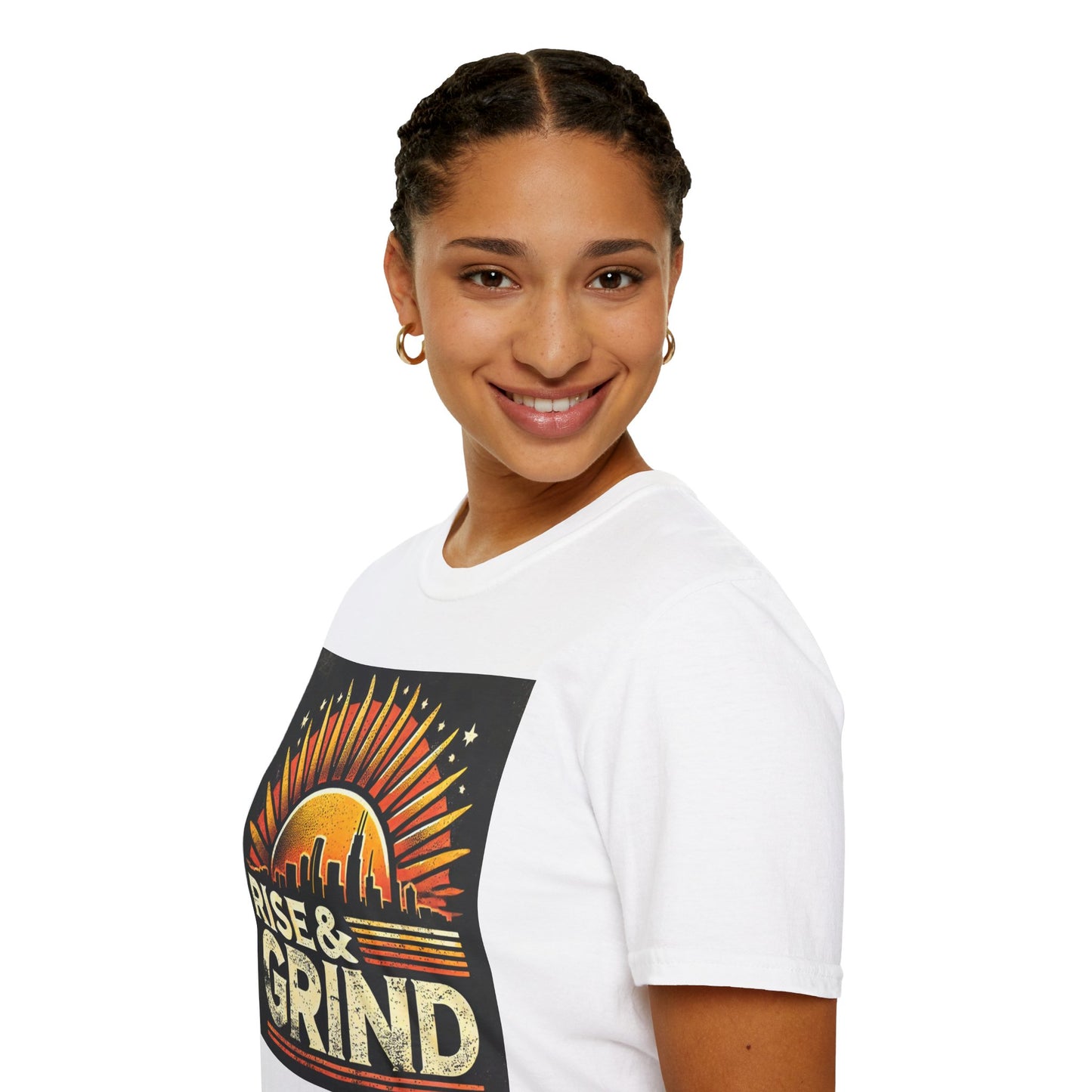 Rise and Grind Women's Casual T-Shirt