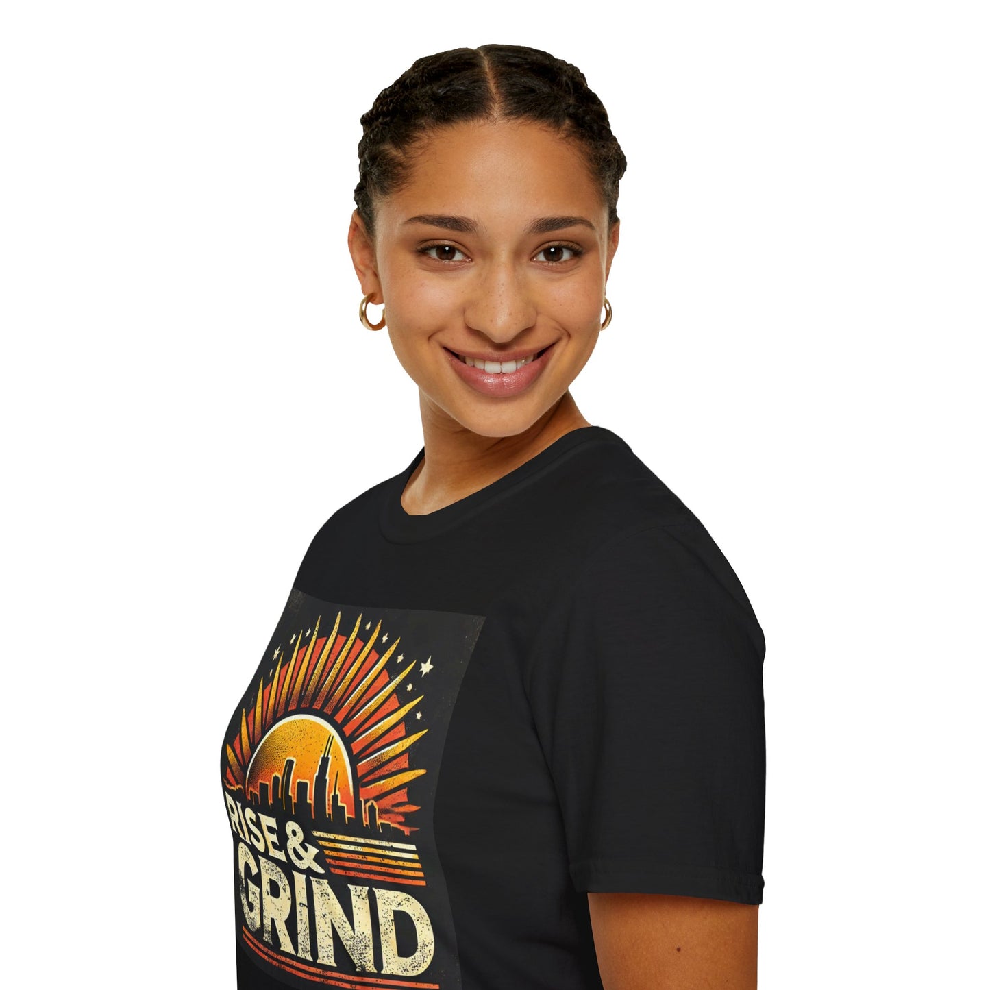 Rise and Grind Women's Casual T-Shirt