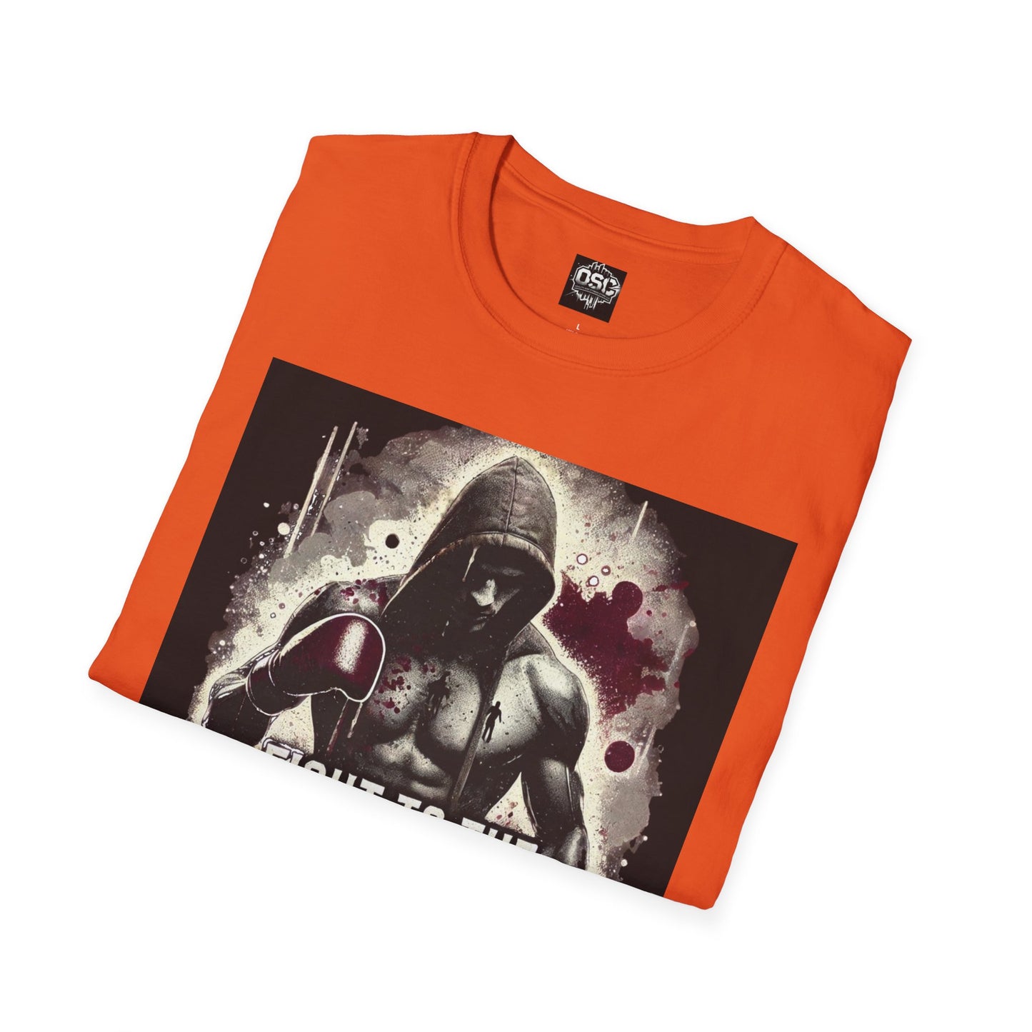 Fight To The Finish Boxing Inpired T-Shirt