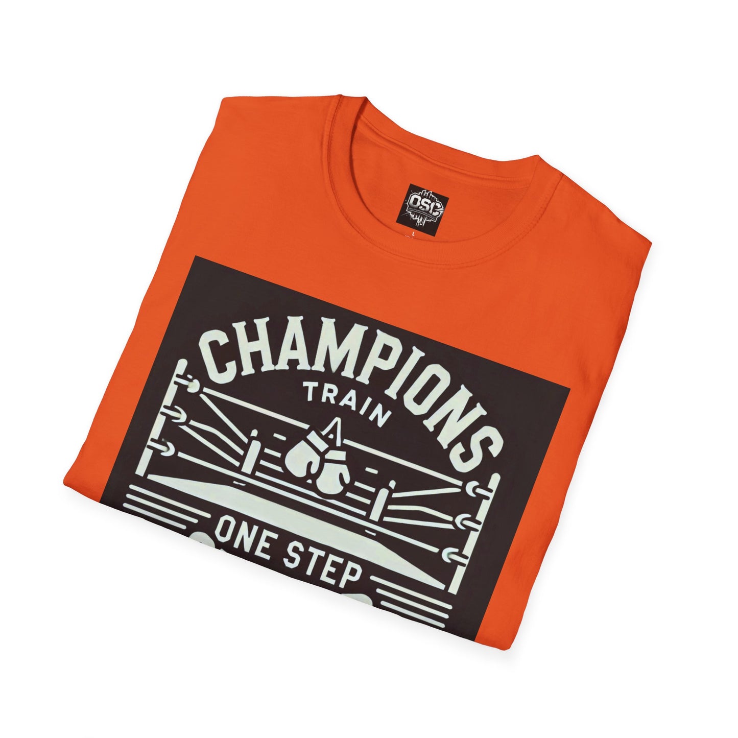 Champion's Train Boxing Inspired Men's T-Shirt