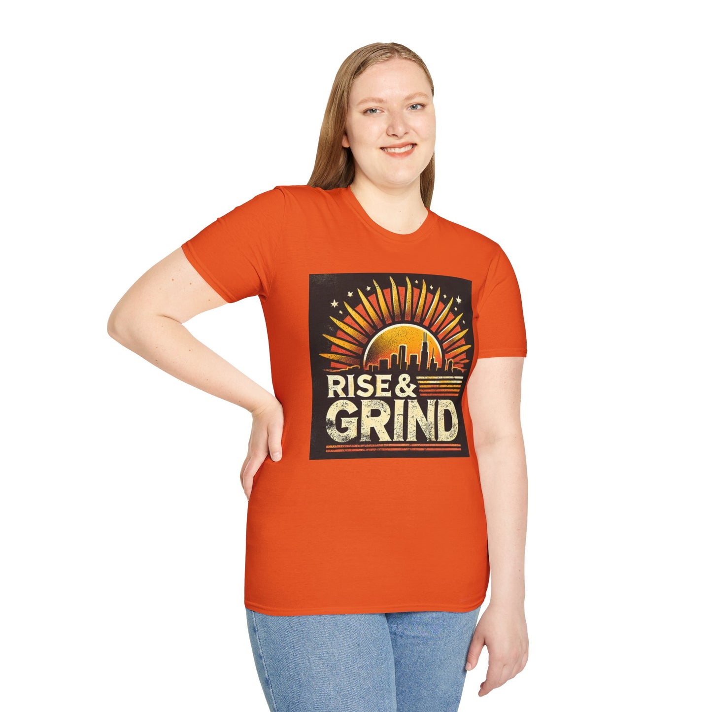 Rise and Grind Women's Casual T-Shirt