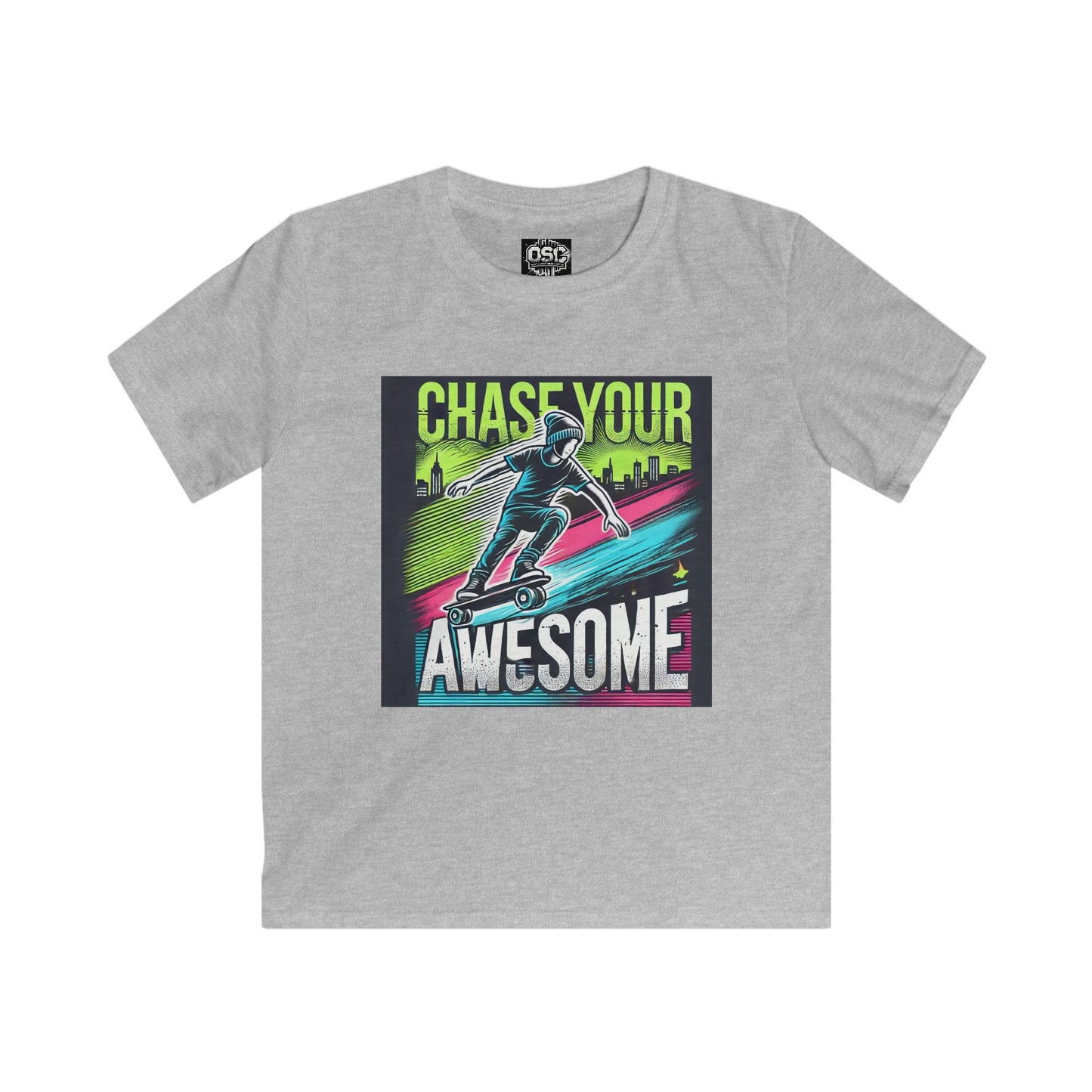 Chase Your Awesome Kids Casual T-Shirt