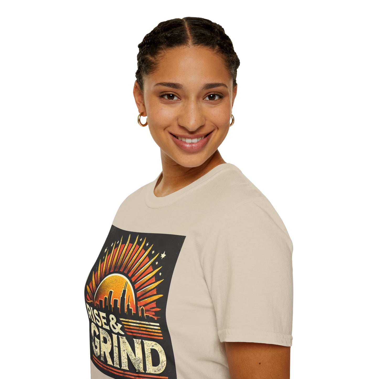 Rise and Grind Women's Casual T-Shirt