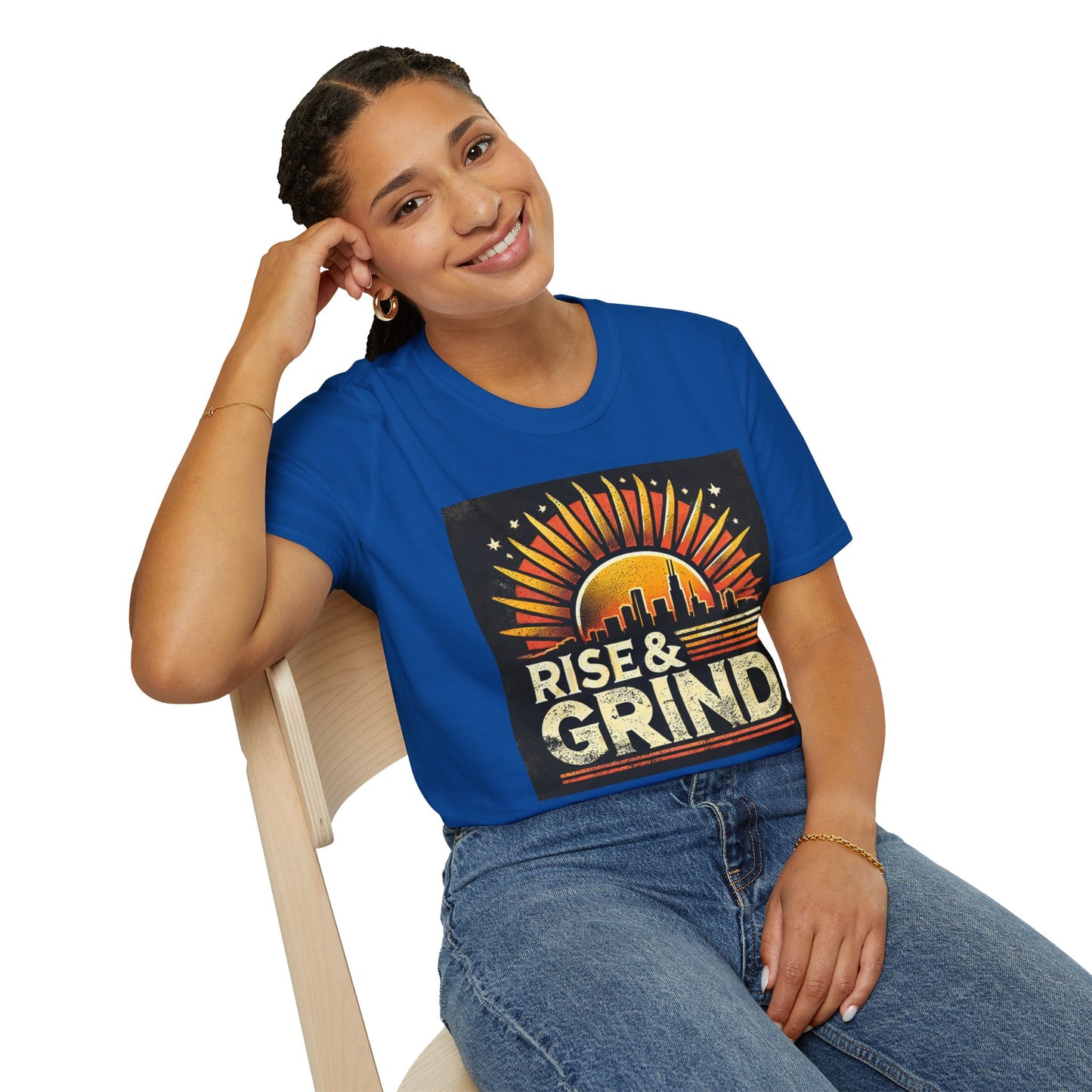 Rise and Grind Women's Casual T-Shirt