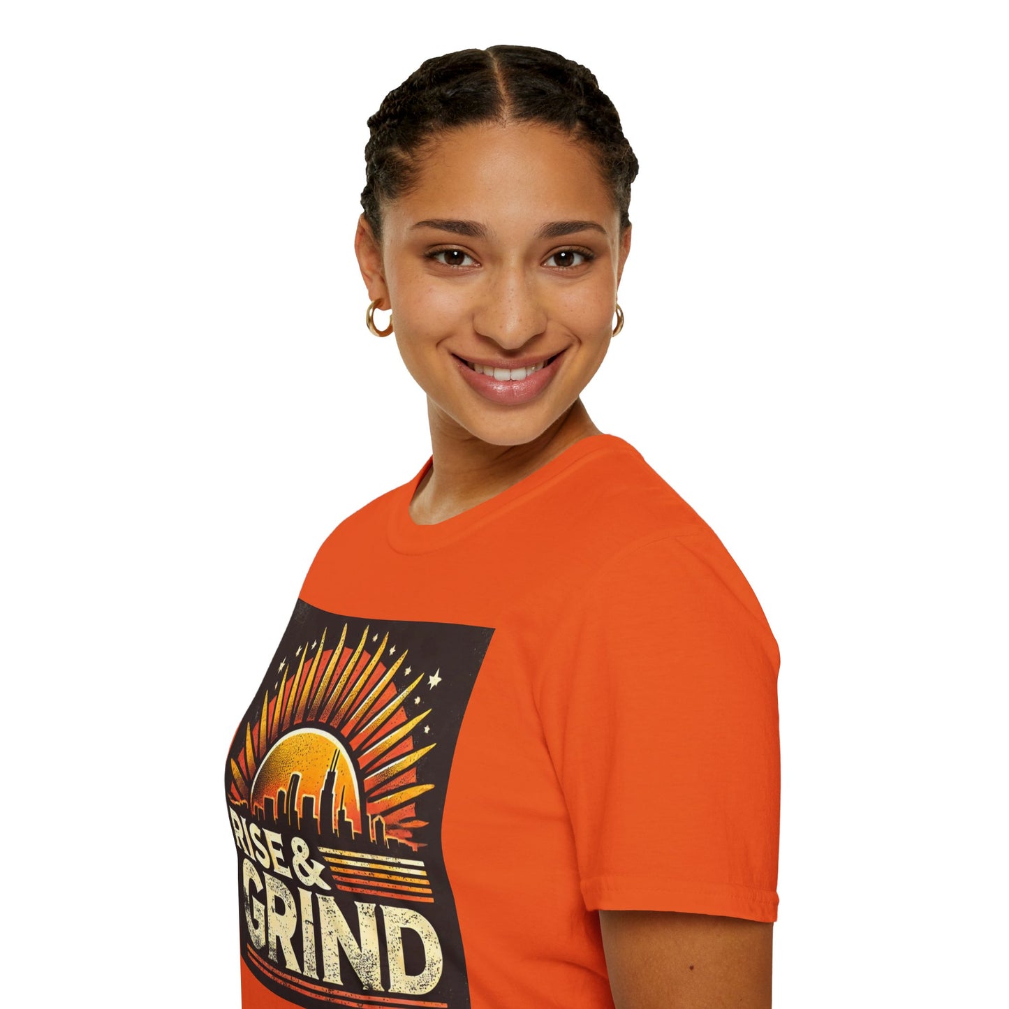 Rise and Grind Women's Casual T-Shirt