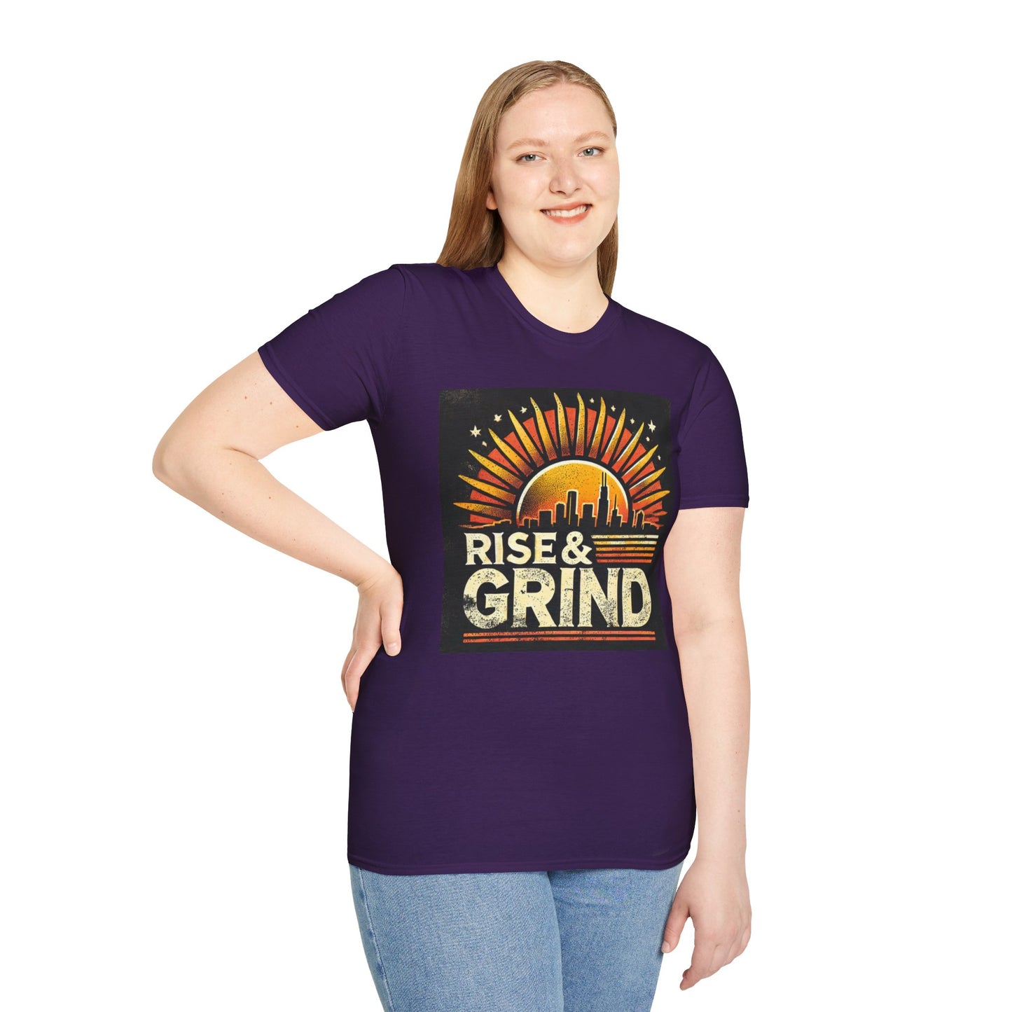 Rise and Grind Women's Casual T-Shirt